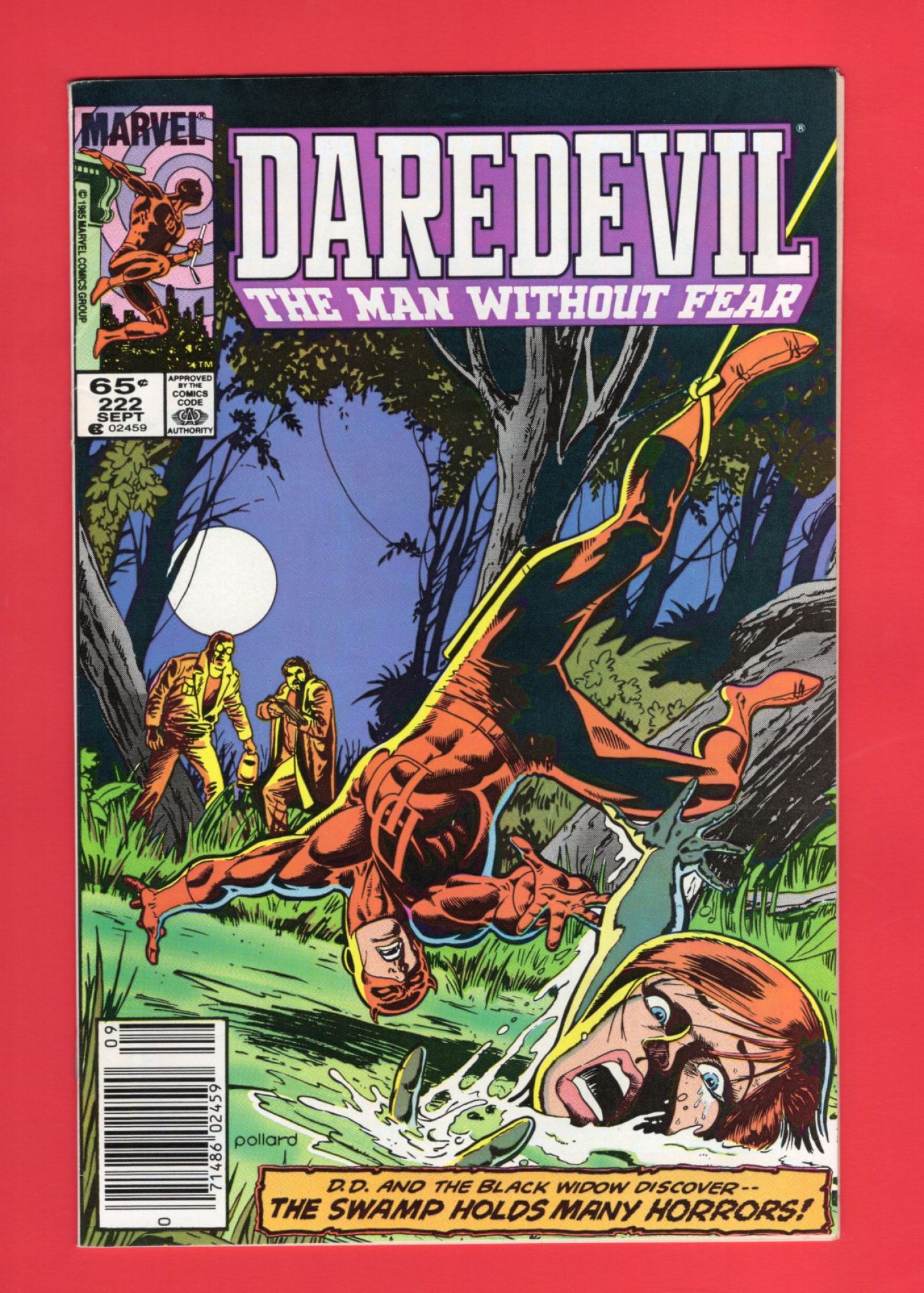 Daredevil #222, Sep 1985, 7.5 VF- Newsstand