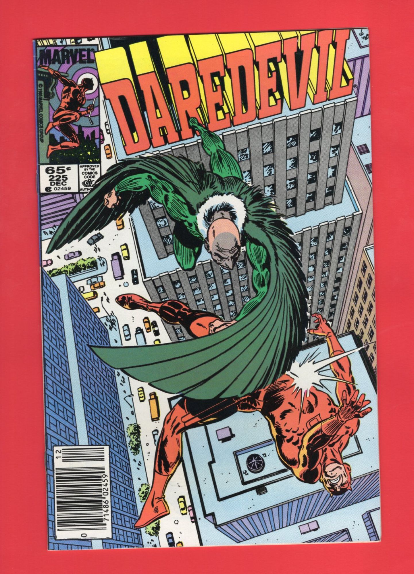 Daredevil #225, Dec 1985, 8.0 VF