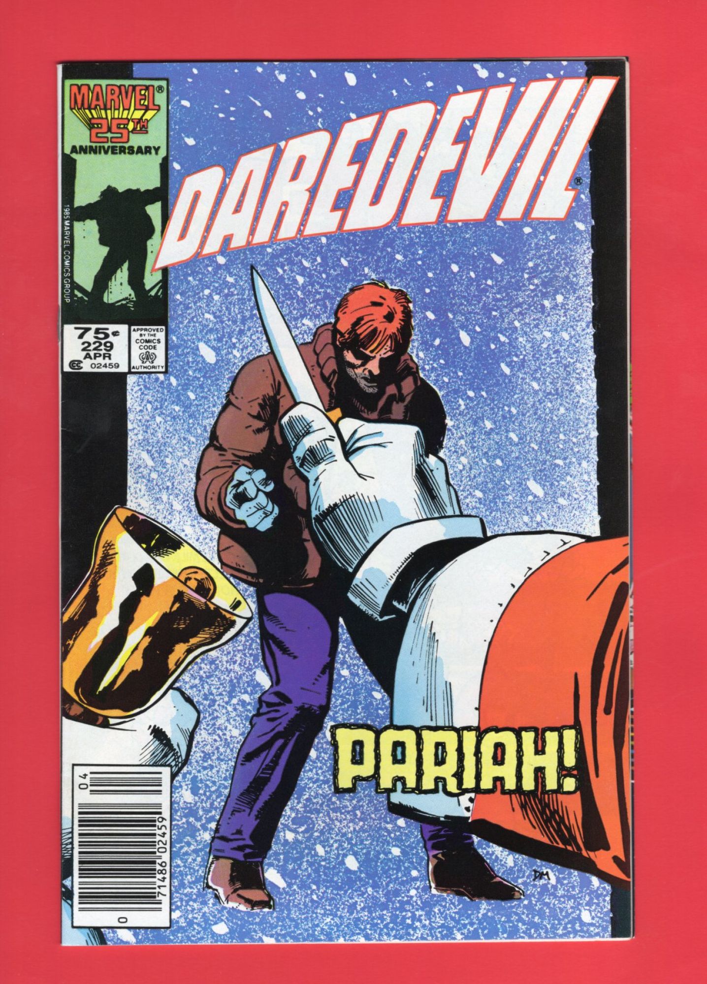 Daredevil #229, Apr 1986, 8.5 VF+ Newsstand