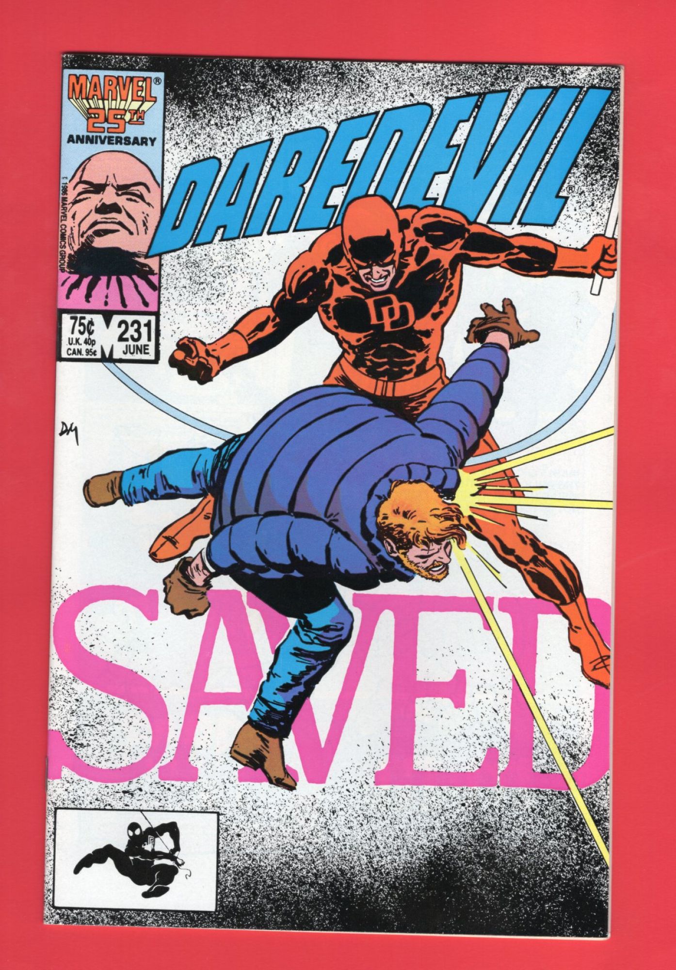 Daredevil #231, Jun 1986, 9.2 NM-