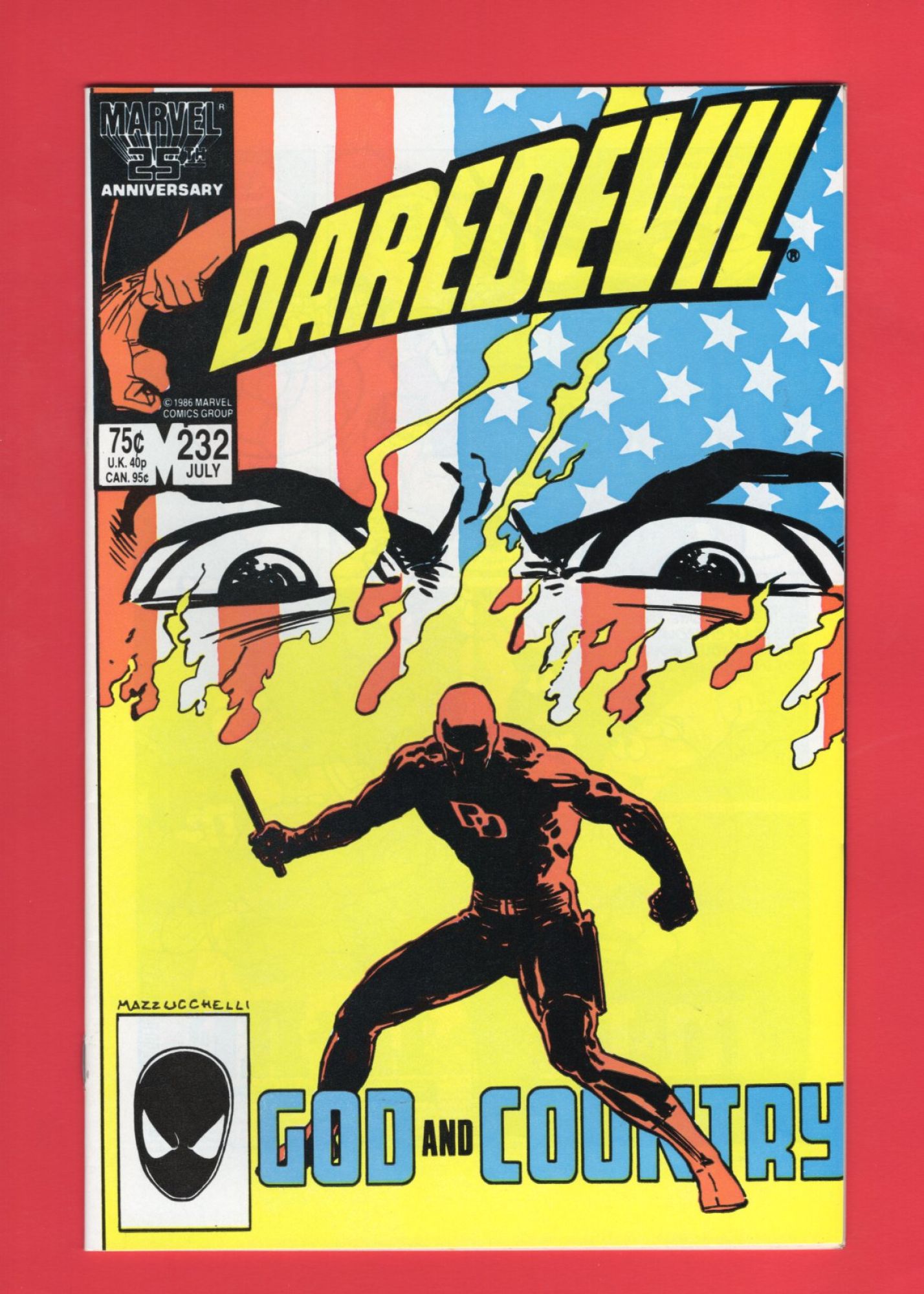Daredevil #232, Jul 1986, 8.5 VF+