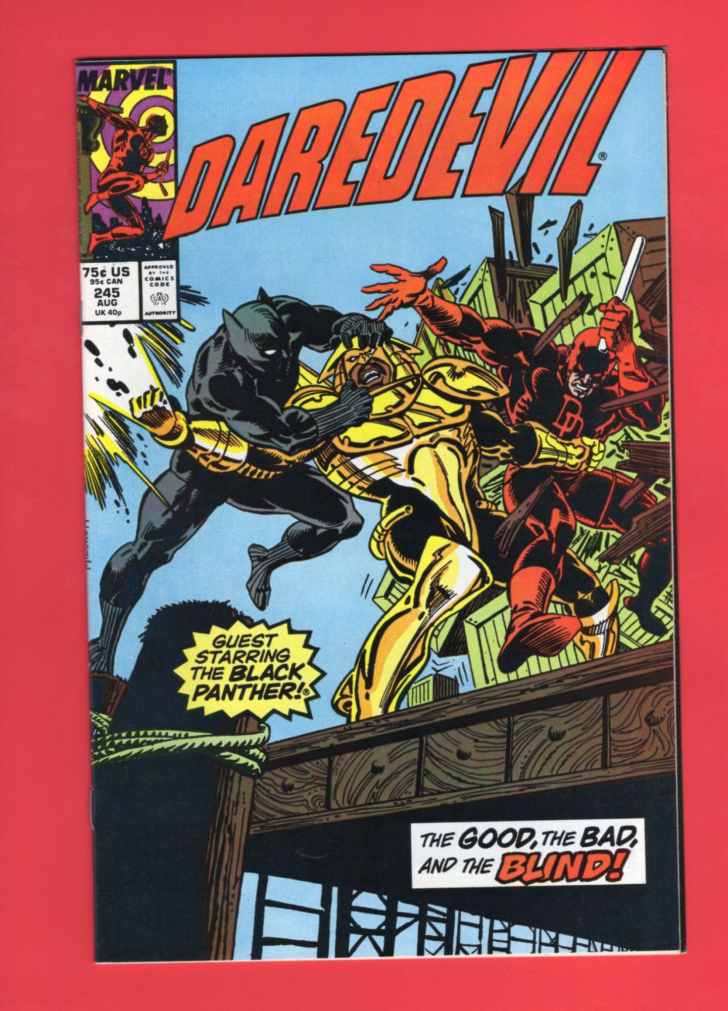 Daredevil #245, Aug 1987, 9.2 NM-