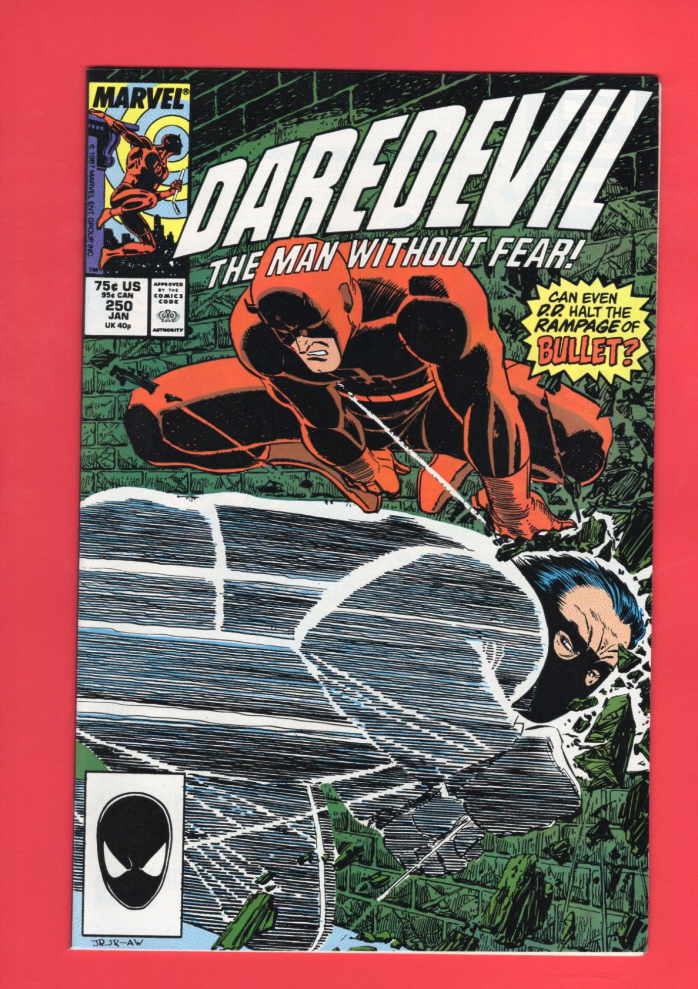 Daredevil #250, Jan 1988, 8.5 VF+