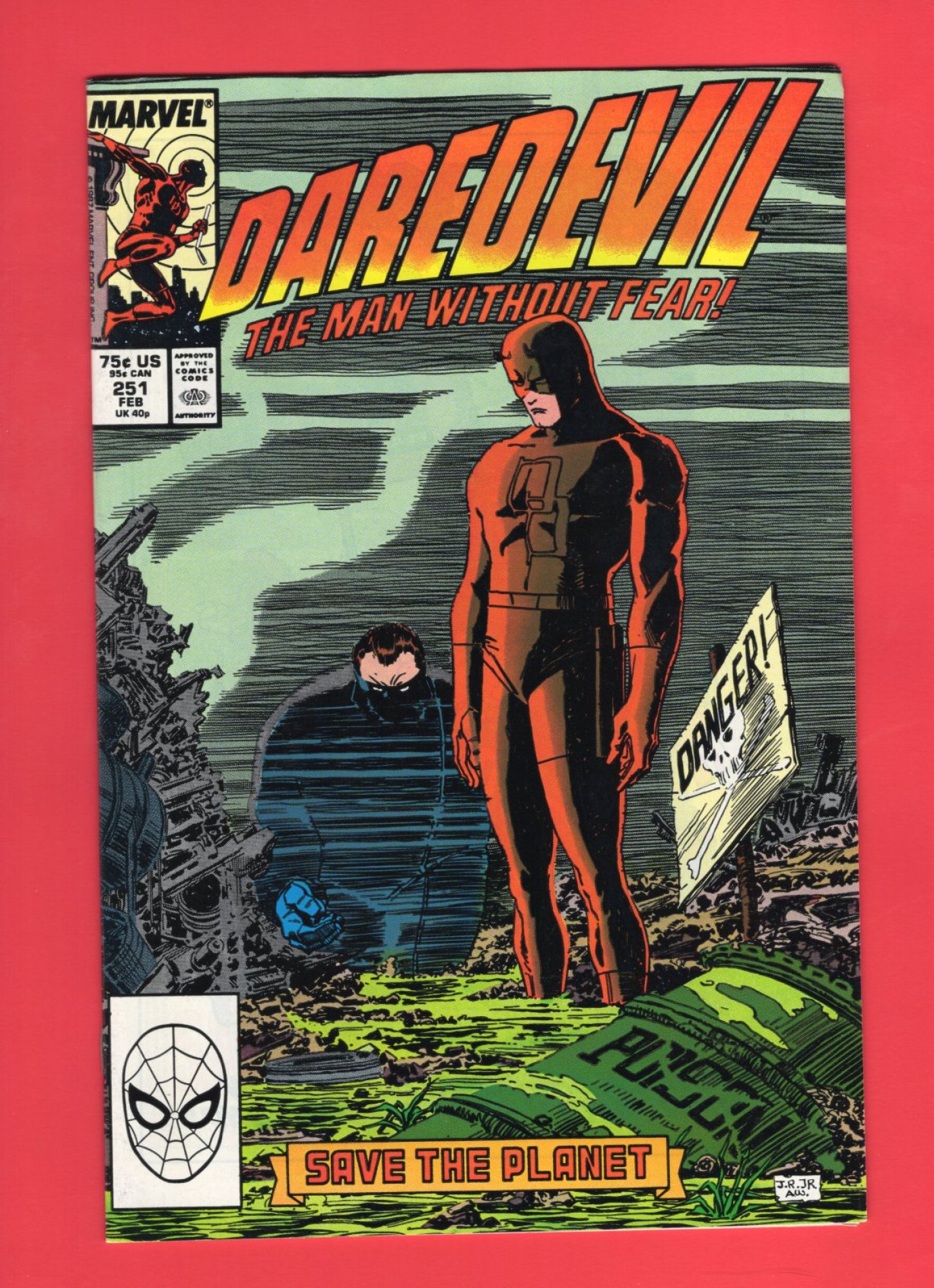 Daredevil #251, Feb 1988, 8.0 VF