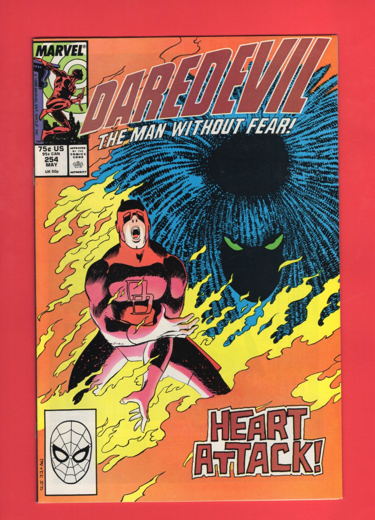 Daredevil #254, May 1988, 9.2 NM-