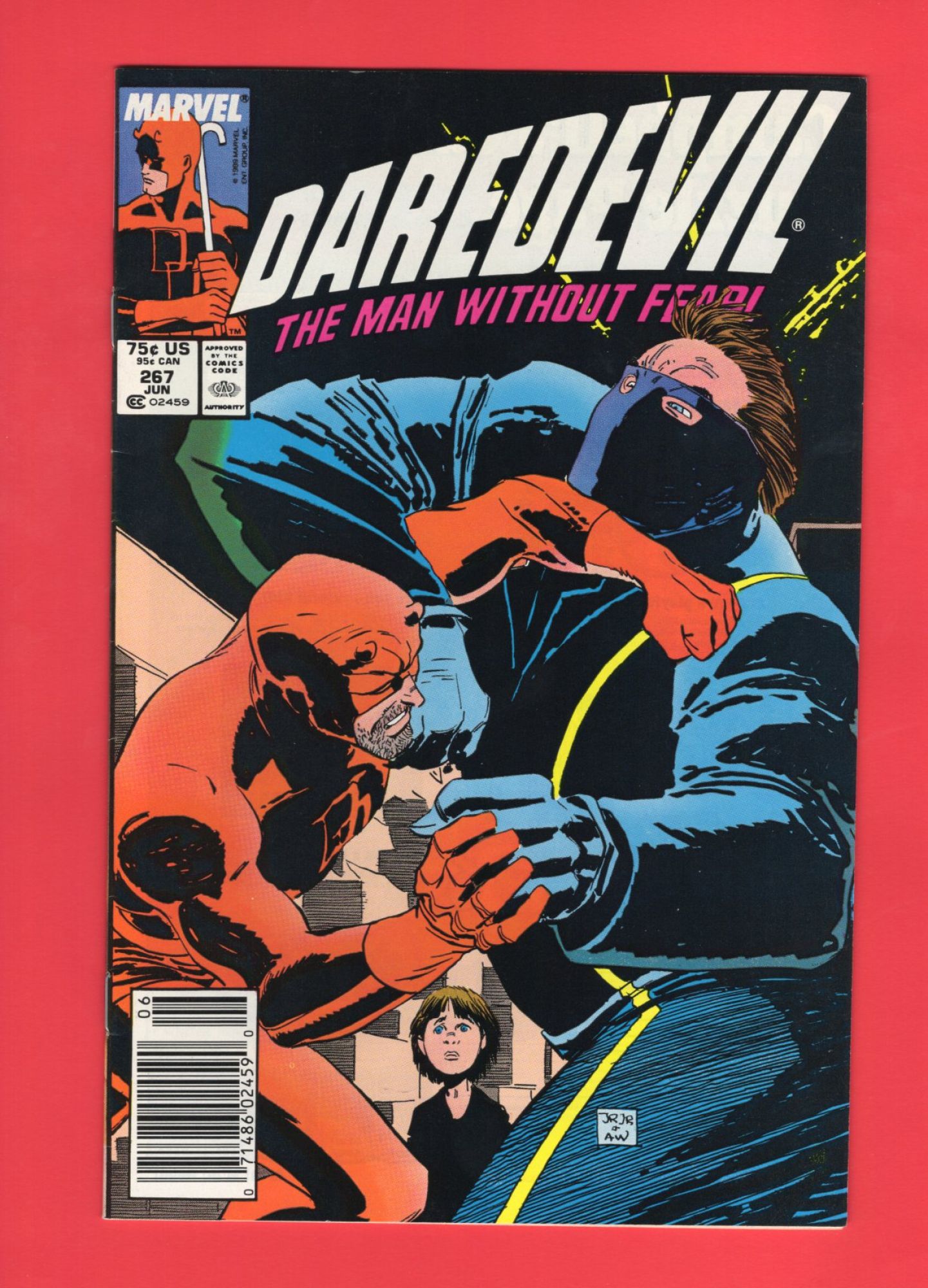 Daredevil #267, Jun 1989, 8.0 VF Newsstand