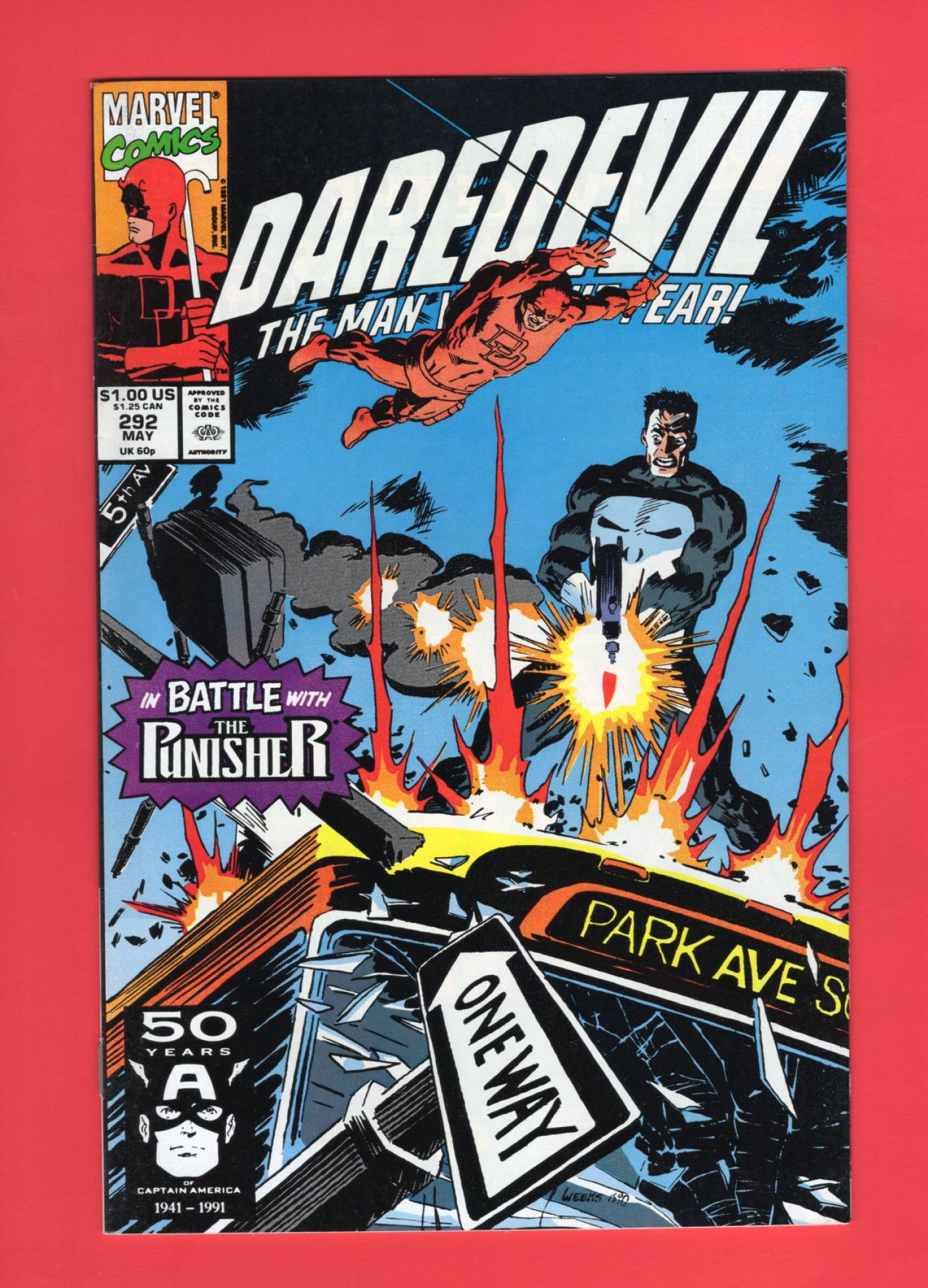 Daredevil #292, May 1991, 8.5 VF+