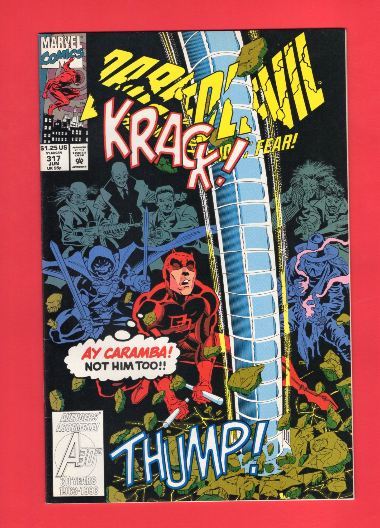 Daredevil #317, Jun 1993, 8.0 VF