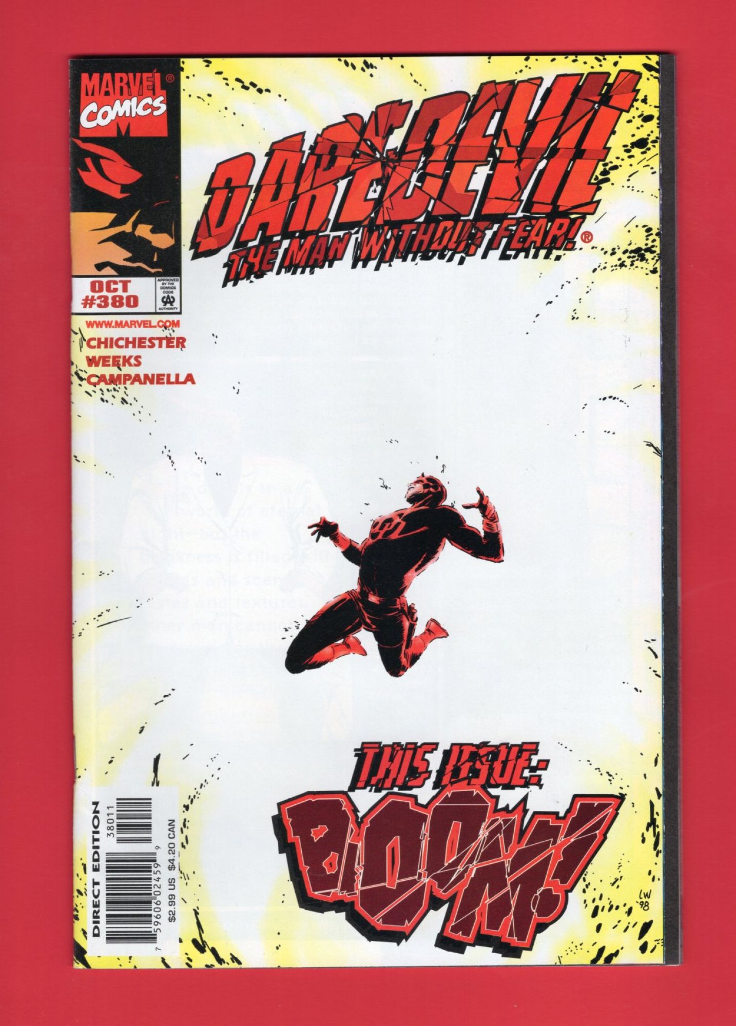 Daredevil #380, Oct 1998, 8.0 VF