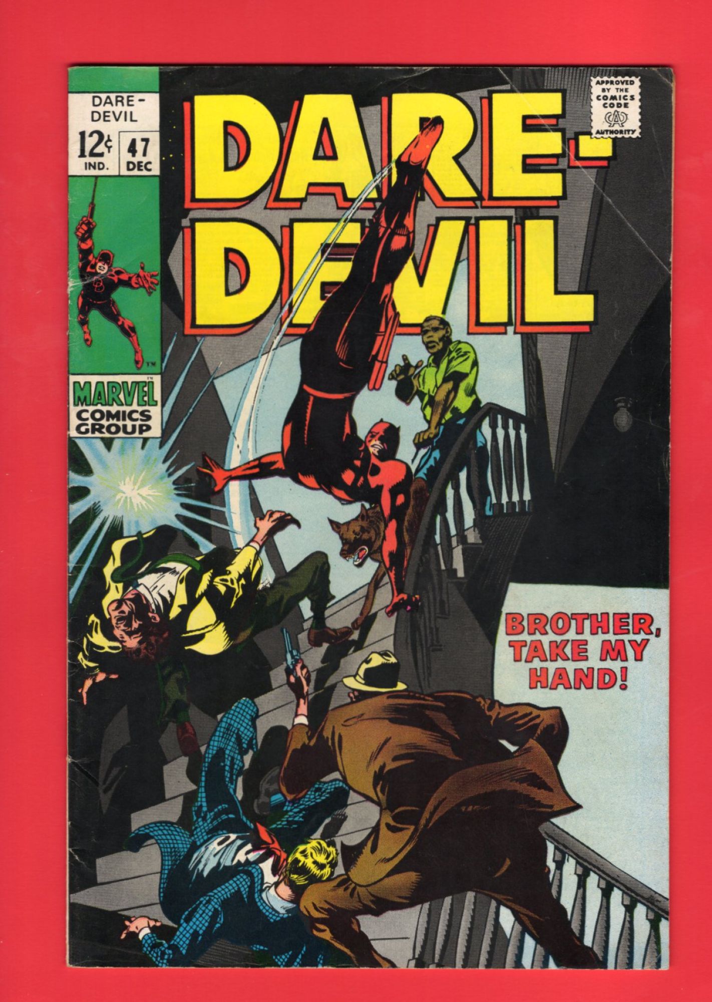 Daredevil #47, Dec 1968, 5.5 FN-