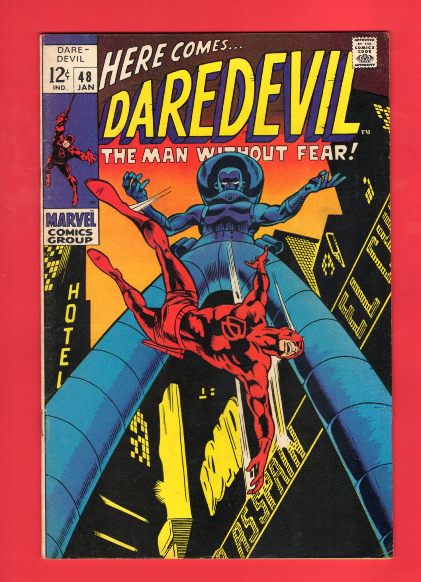 Daredevil #48, Jan 1969, 7.0 FN/VF