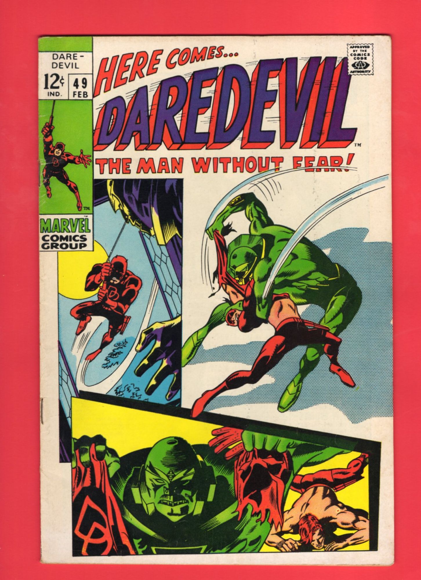 Daredevil #49, Feb 1969, 6.5 FN-