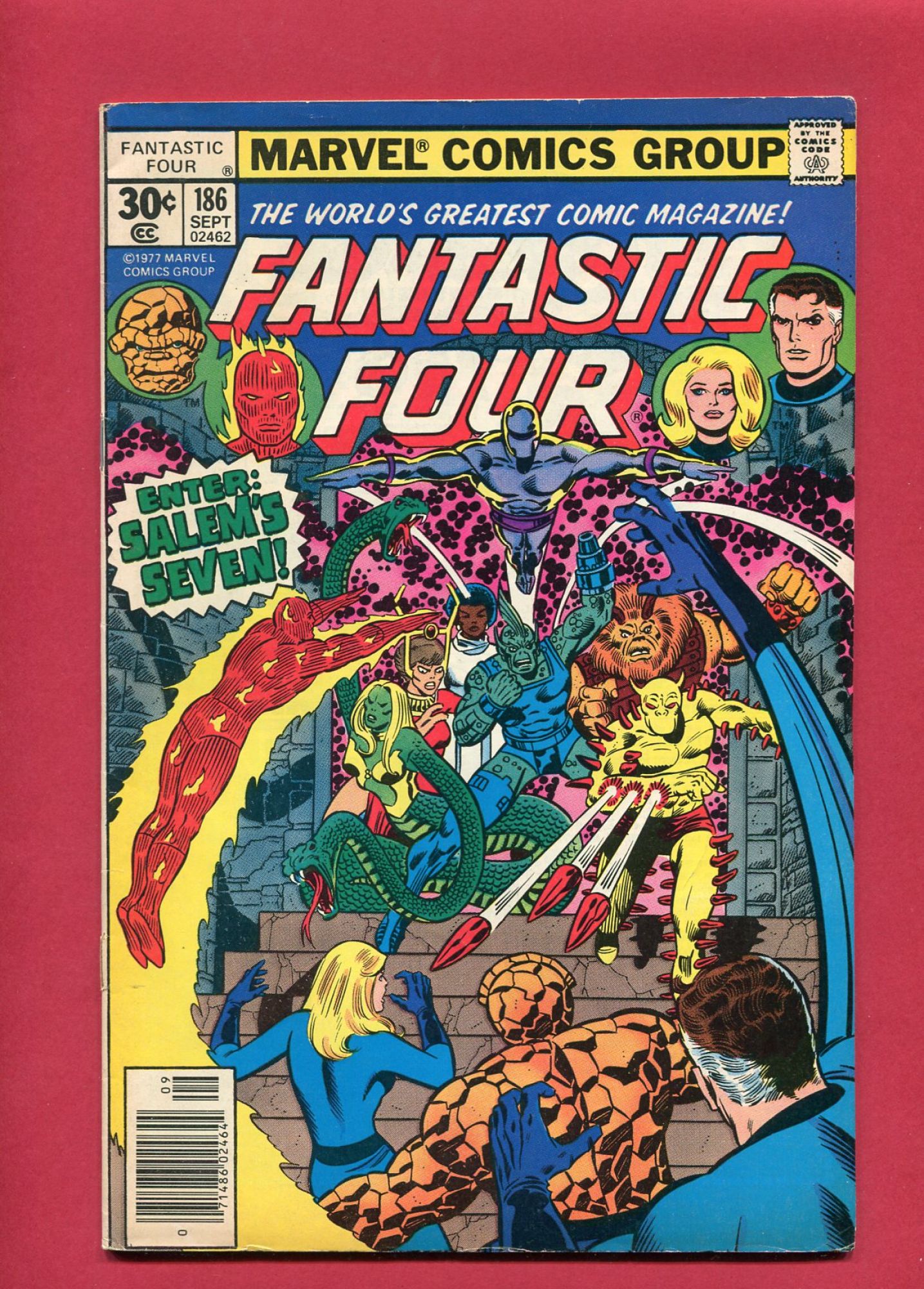 Fantastic Four #186, Sep 1977, 