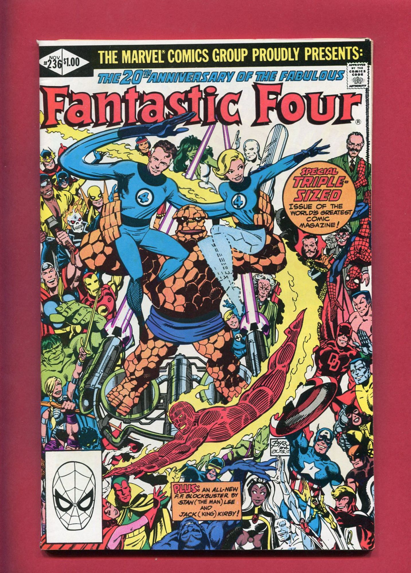 Fantastic Four #236, Nov 1981, 7.5 VF-