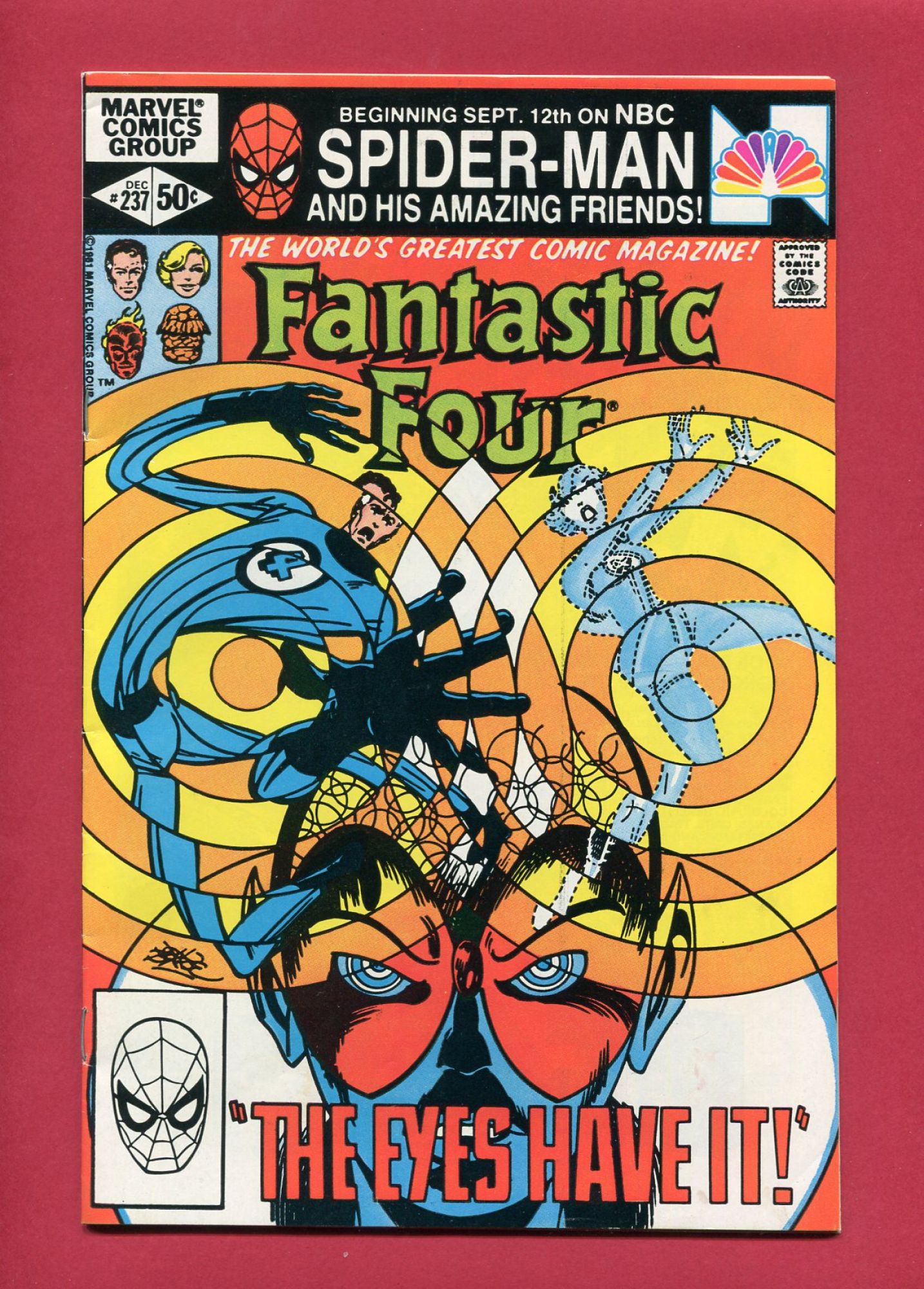 Fantastic Four #237, Dec 1981, 6.5 FN+
