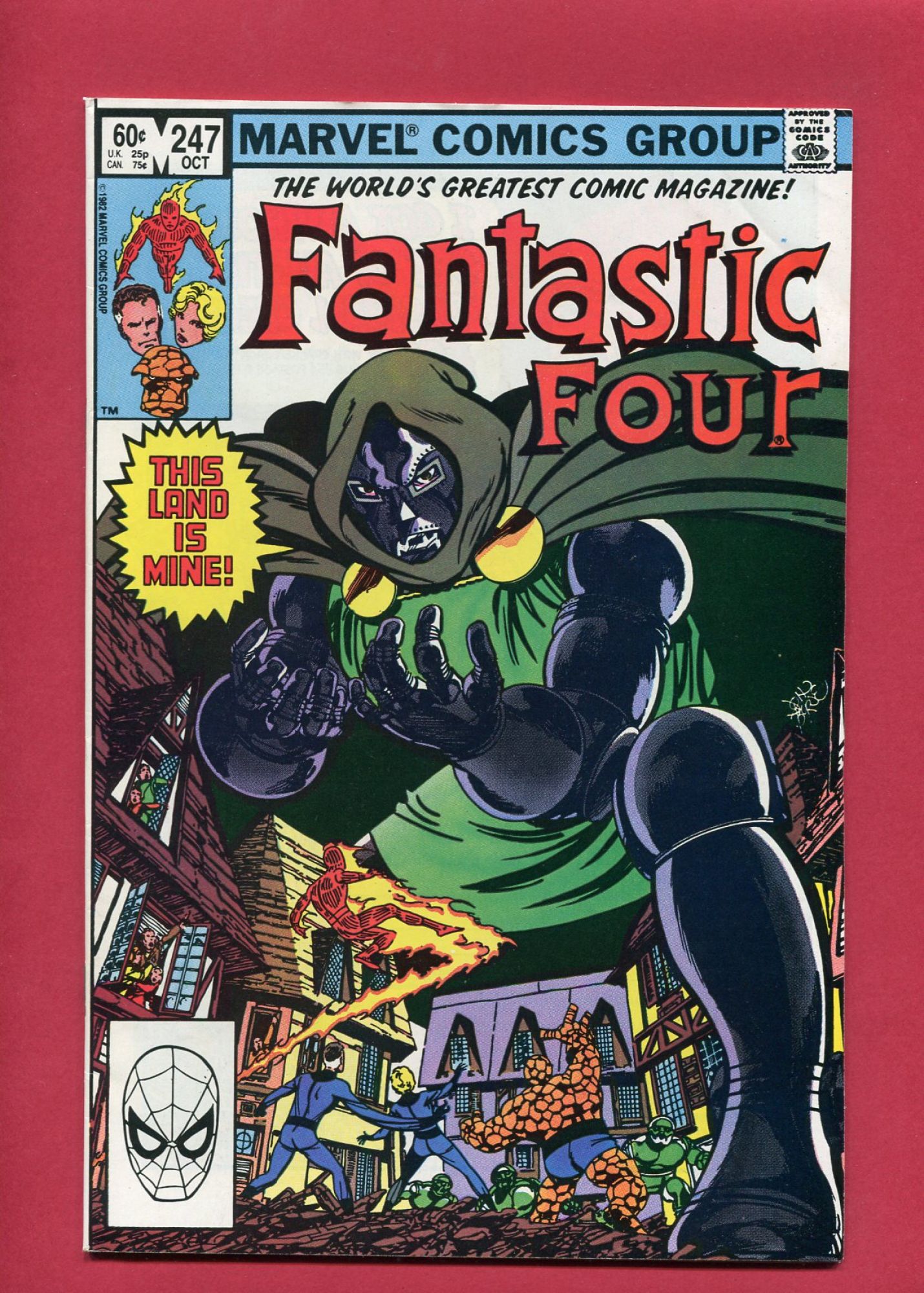 Fantastic Four #247, Oct 1982, 8.5 VF+