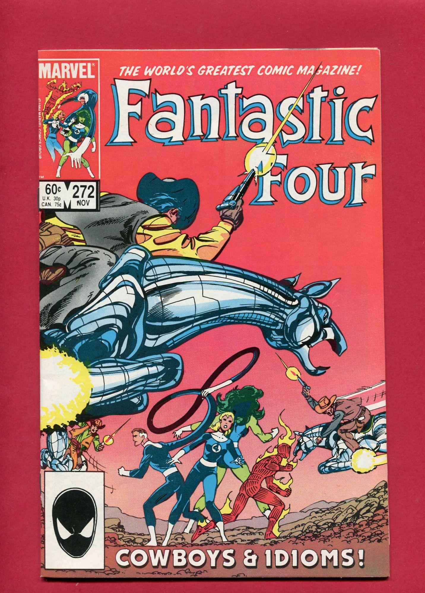 Fantastic Four #272, Nov 1984, 8.5 VF+