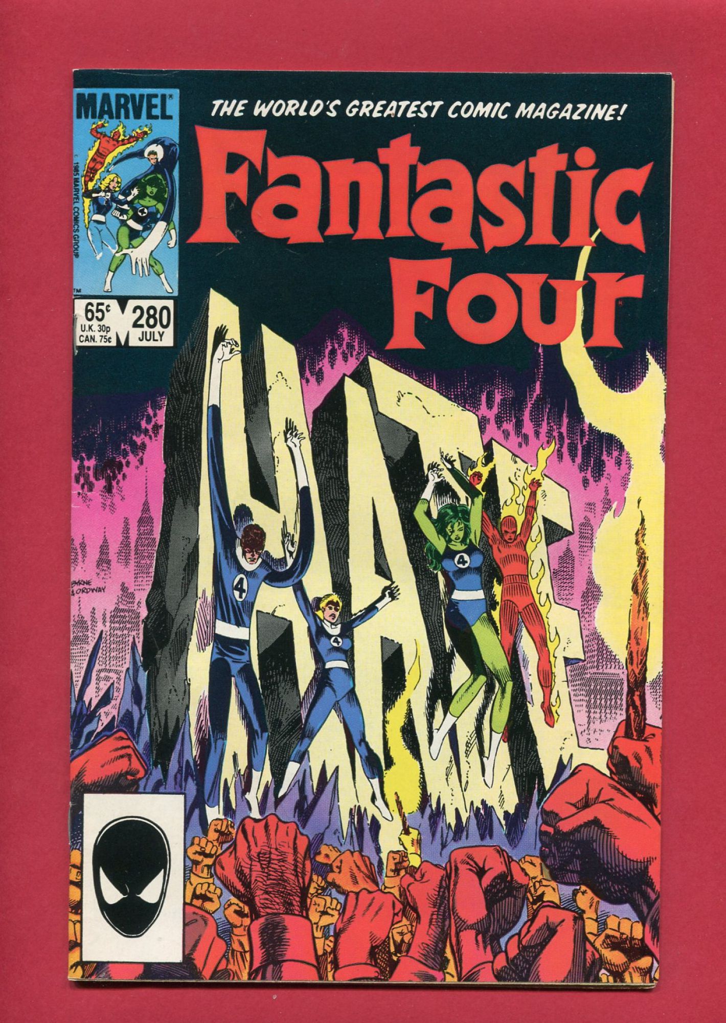 Fantastic Four #280, Jul 1985, 8.0 VF