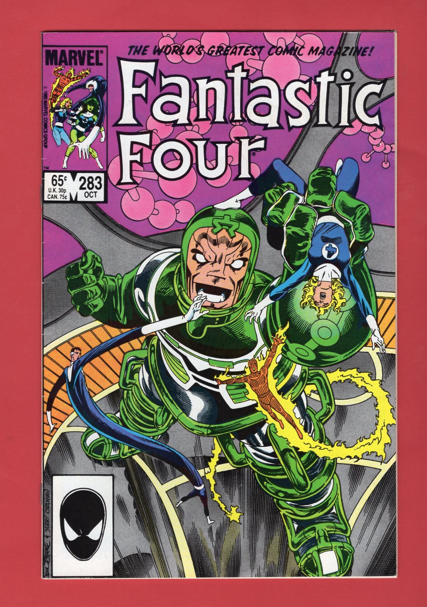 Fantastic Four #283, Oct 1985, 6.5 FN+