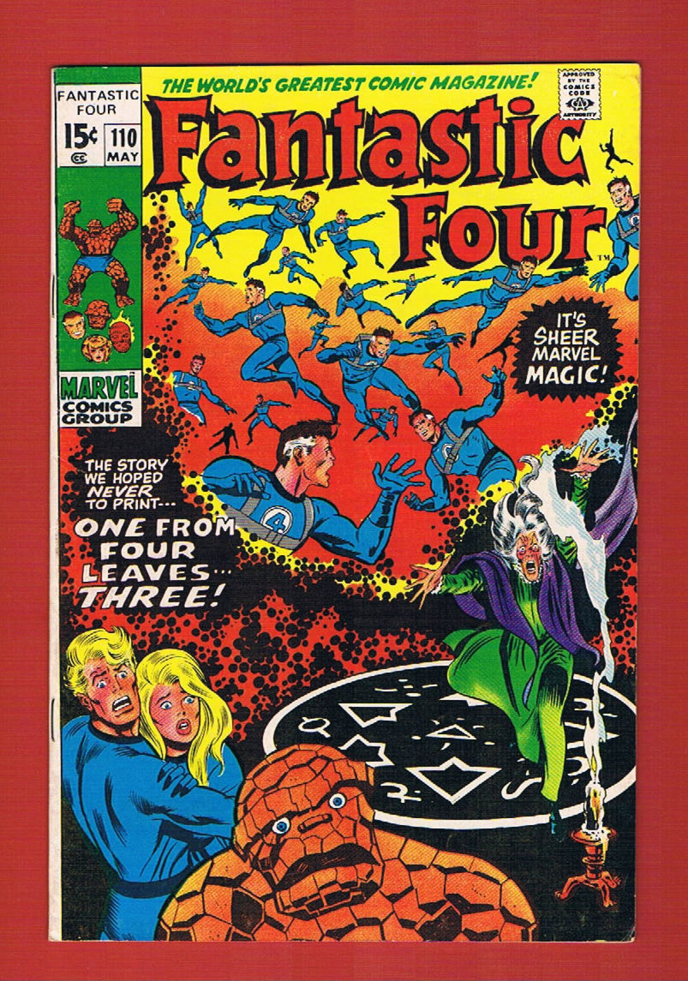 Fantastic Four #110, May 1971, 7.5 VF-