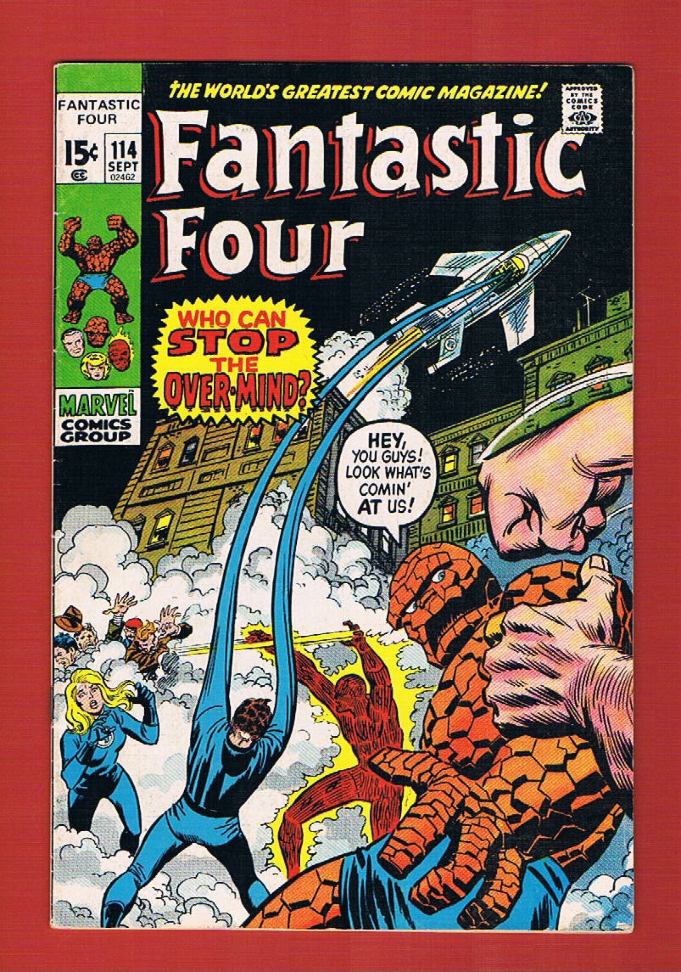 Fantastic Four #114, Sep 1971, 7.0 FN/VF
