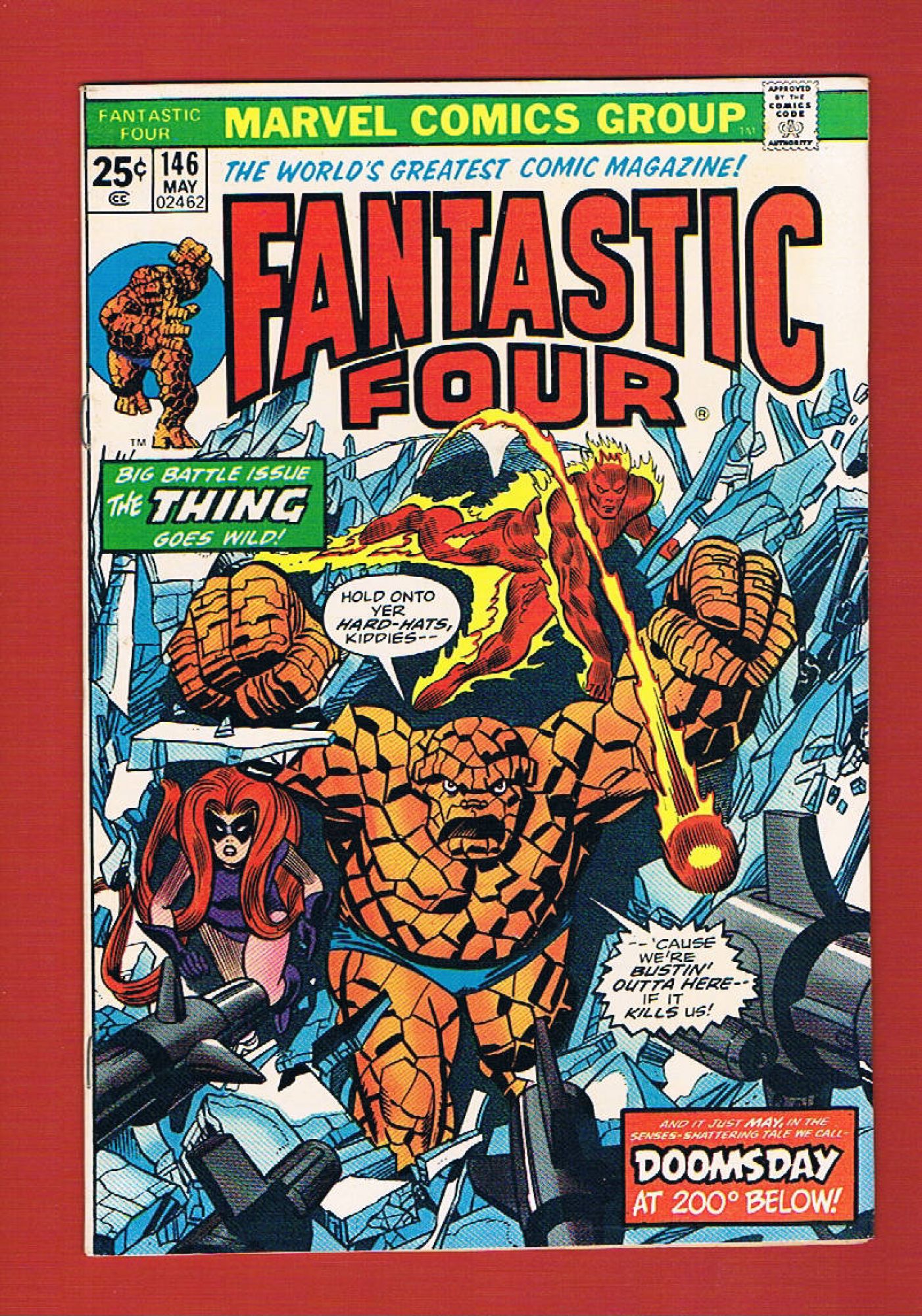 Fantastic Four #146, May 1974, 8.5 VF+