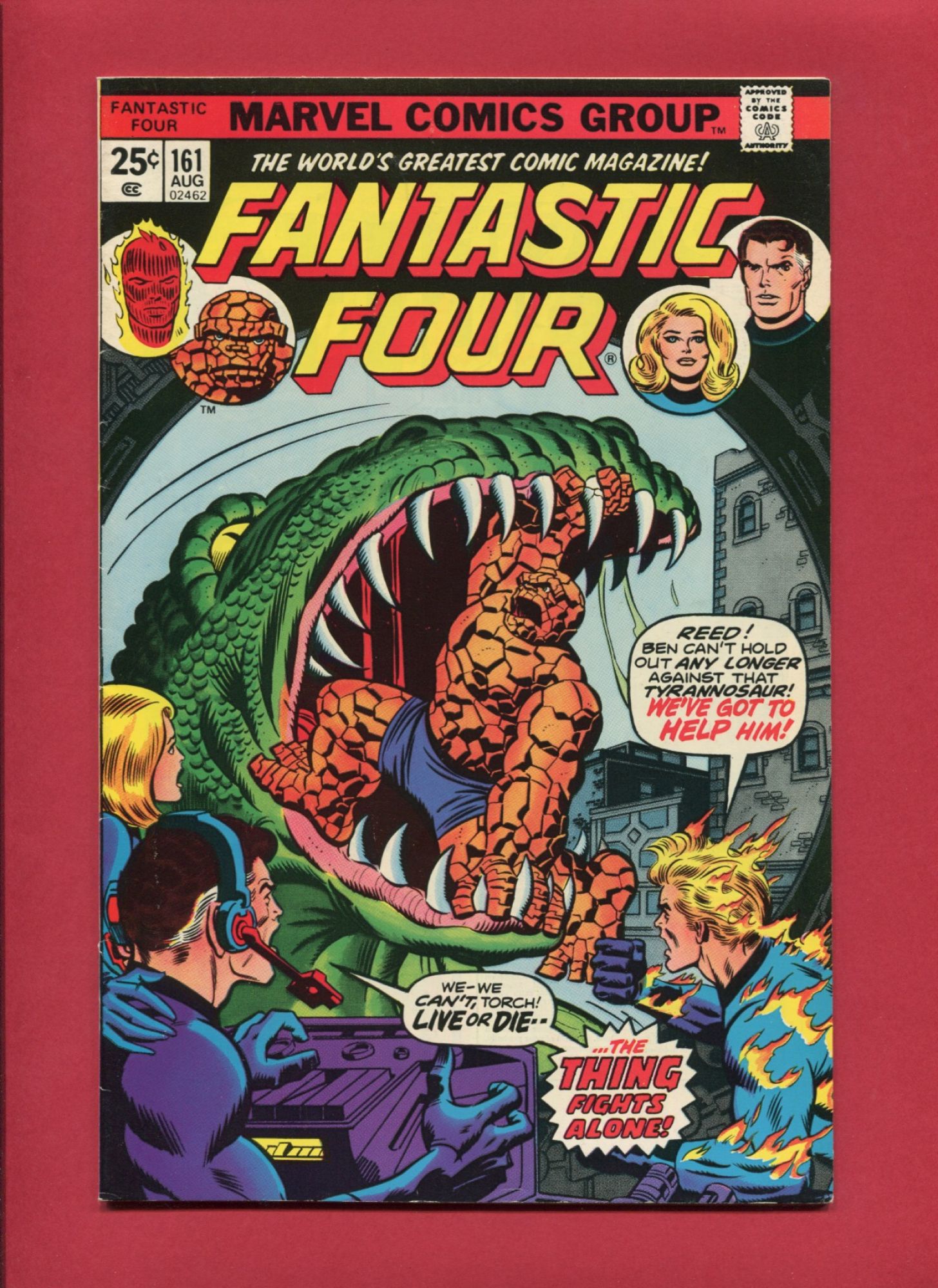 Fantastic Four #161, Aug 1975, 6.5 FN+