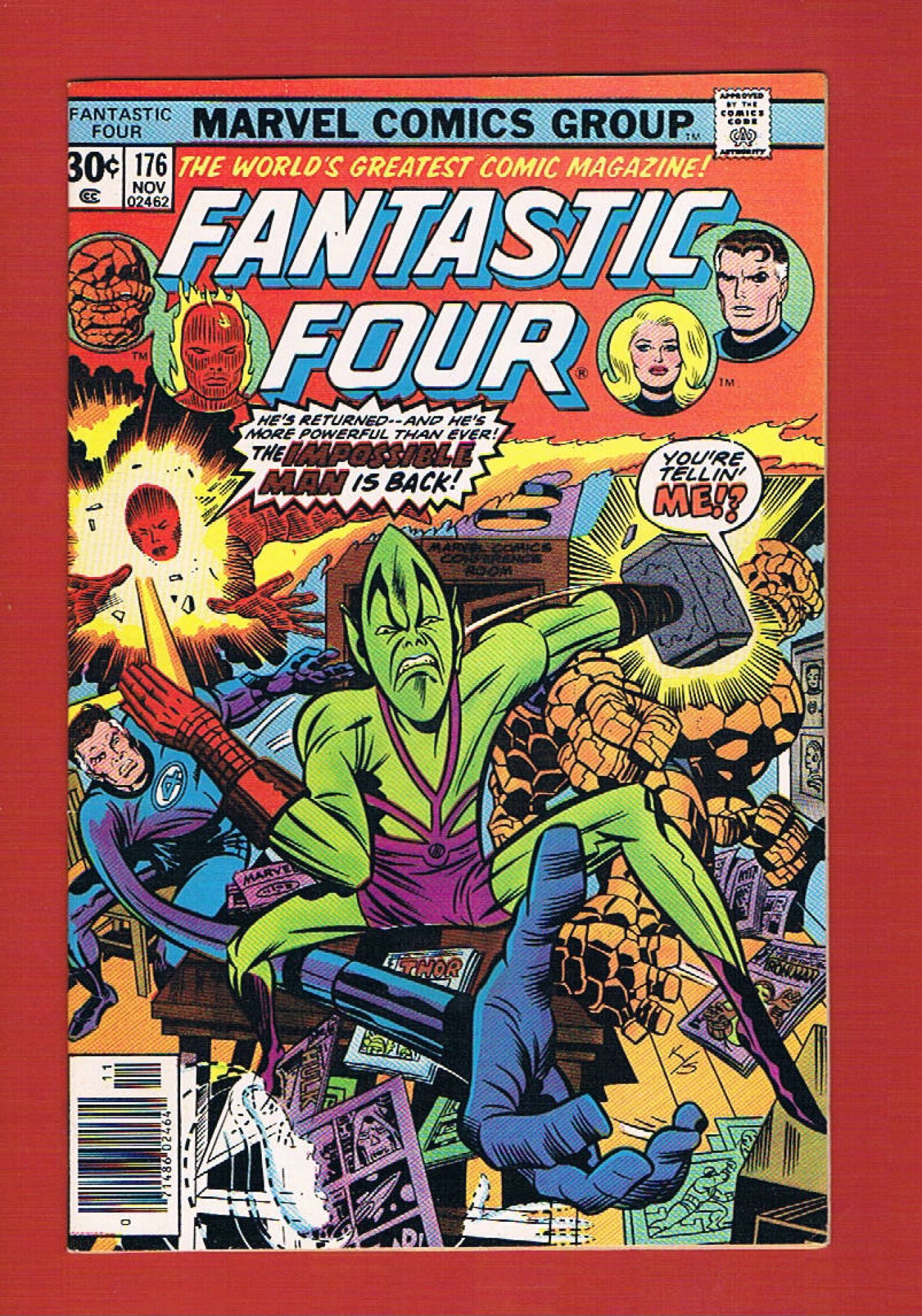 Fantastic Four #176, Nov 1976, 8.5 VF+