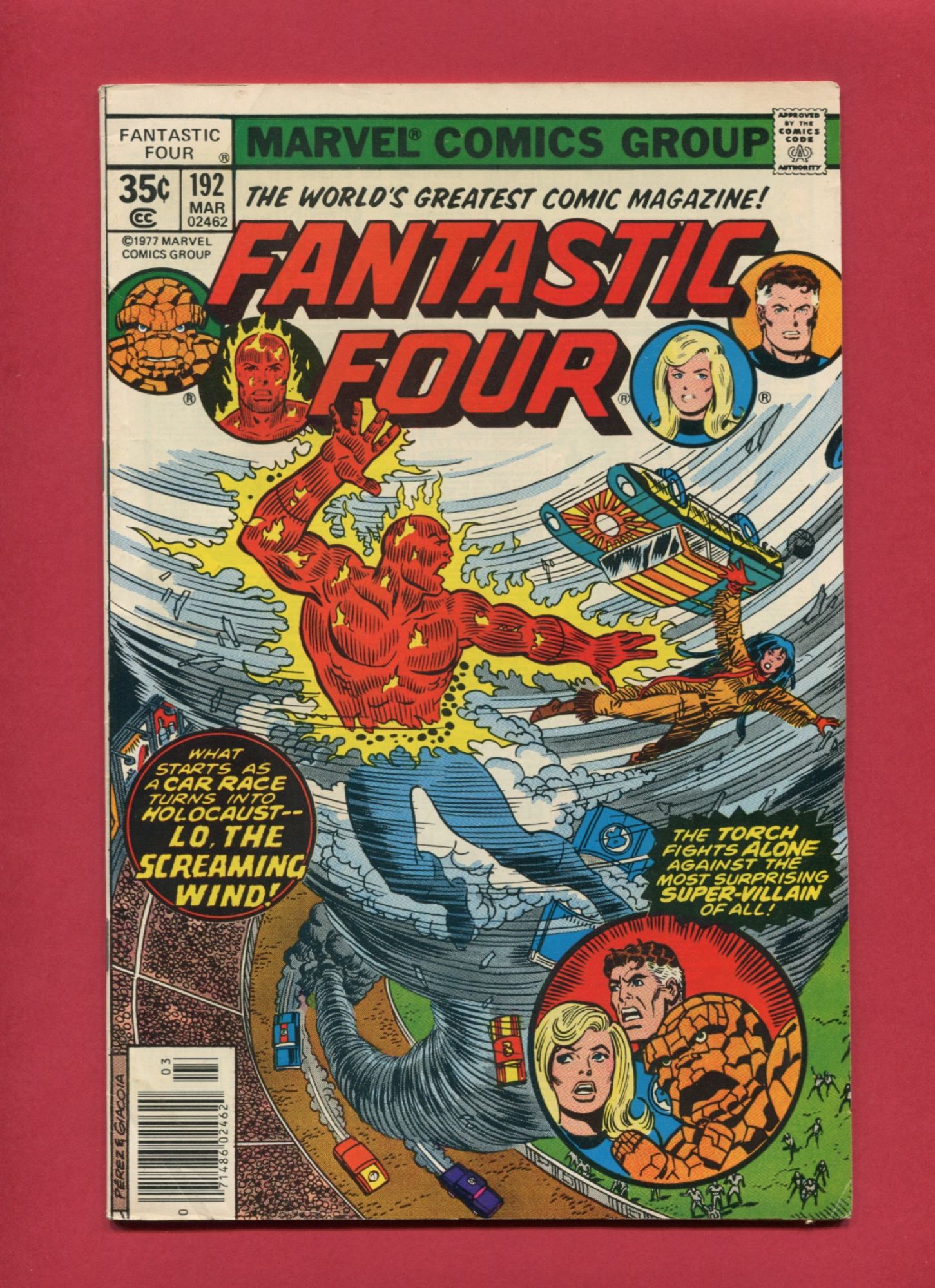 Fantastic Four #192, Mar 1978, 7.0 FN/VF