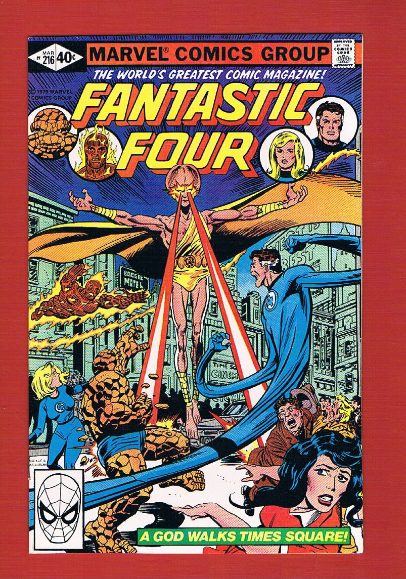 Fantastic Four #216, Mar 1980, 8.0 VF