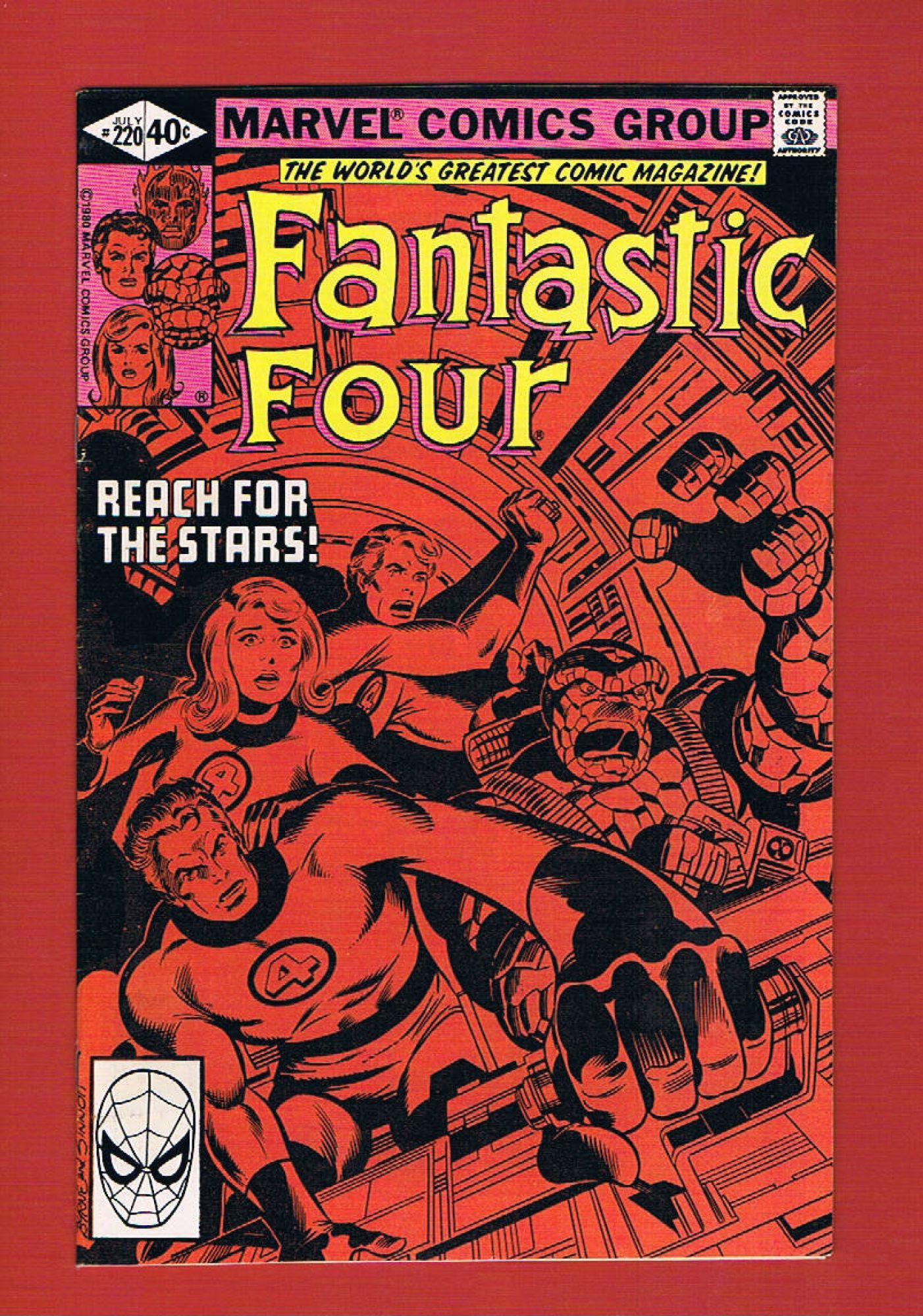 Fantastic Four #220, Jul 1980, 8.5 VF+