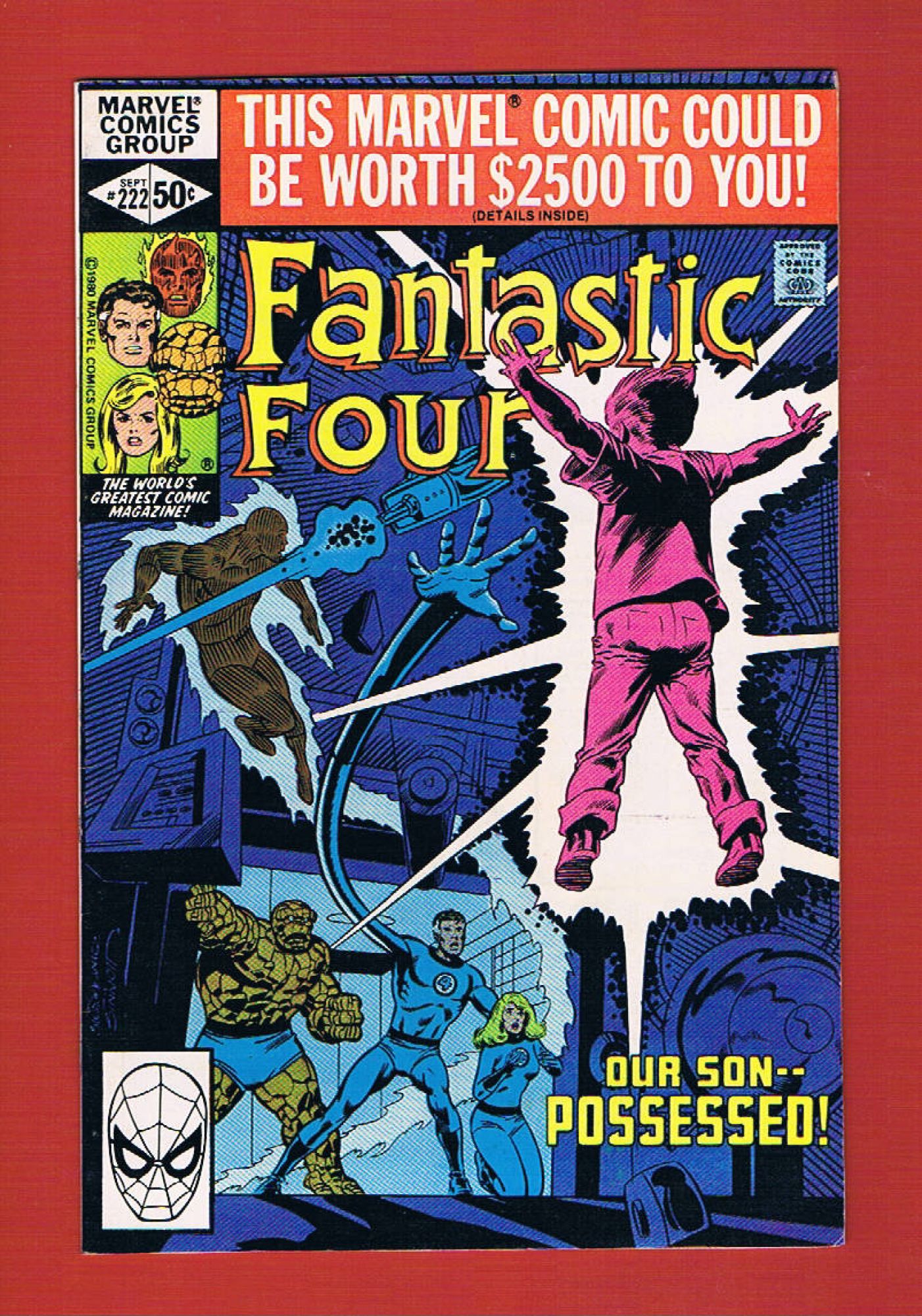 Fantastic Four #222, Sep 1980, 8.5 VF+