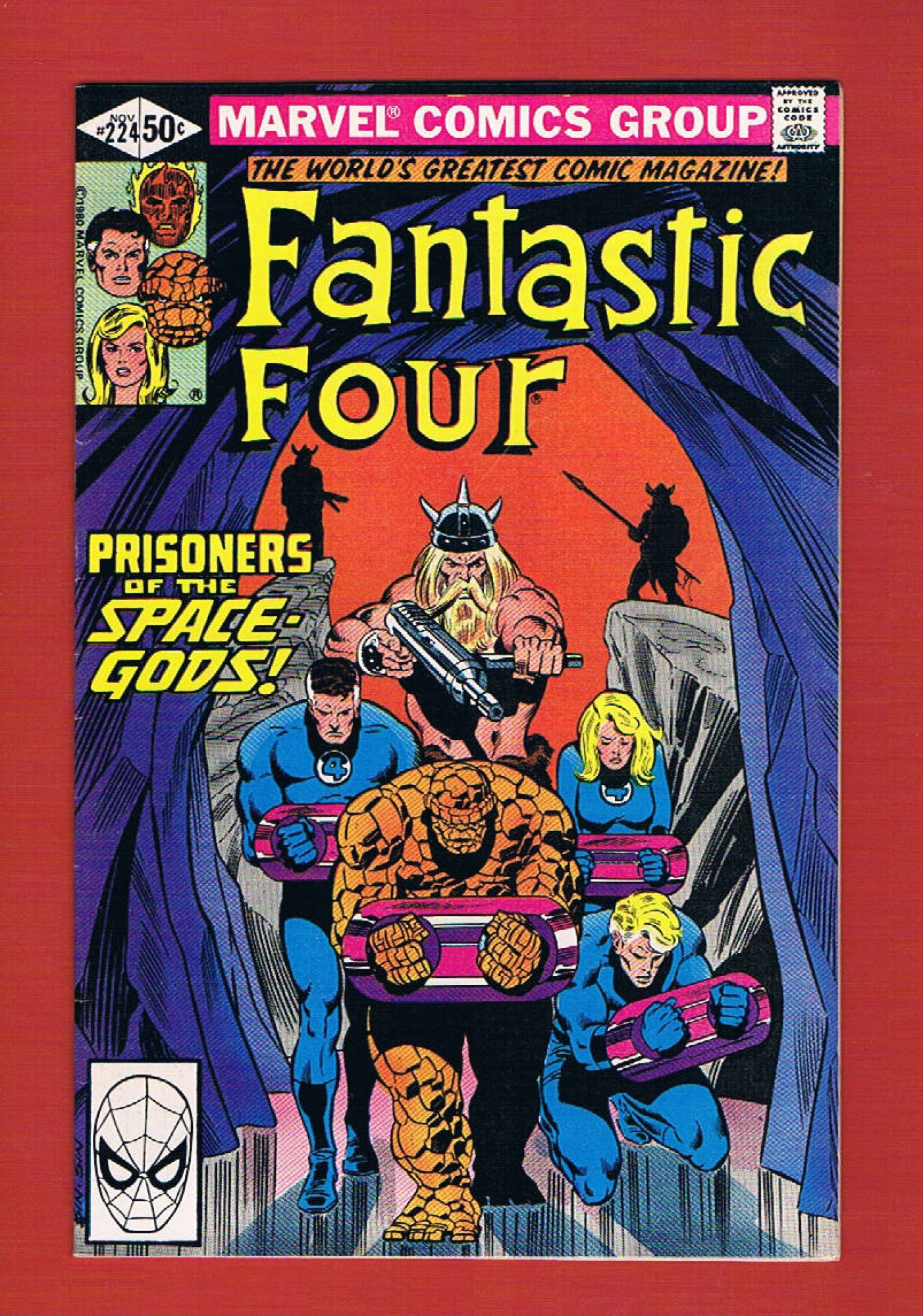 Fantastic Four #224, Nov 1980, 8.5 VF+