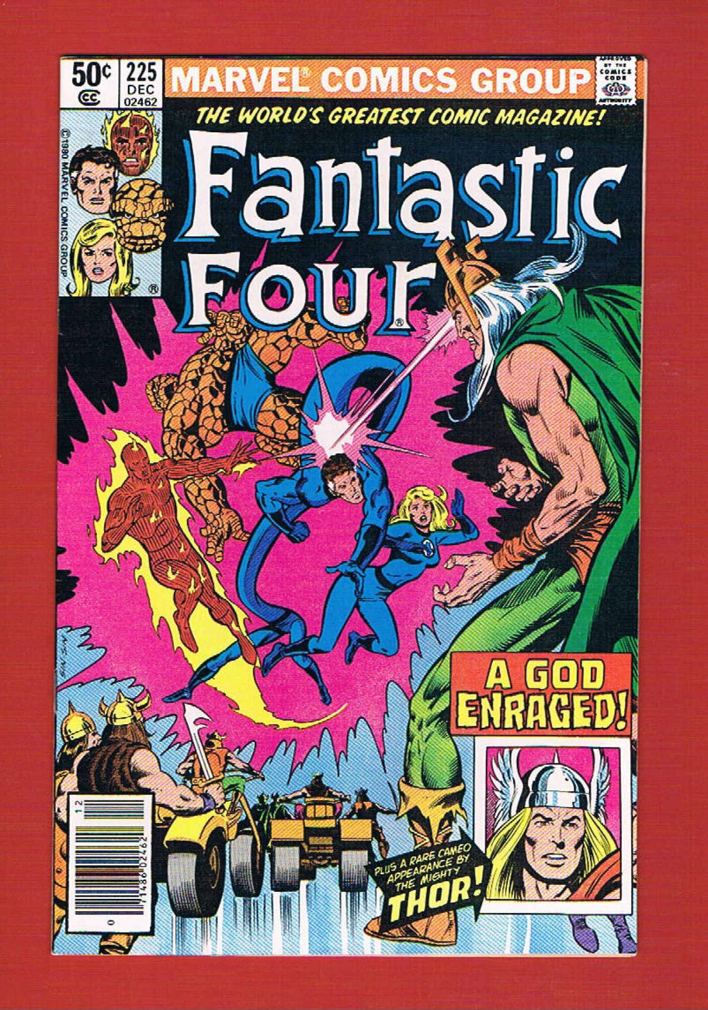 Fantastic Four #225, Dec 1980, 7.0 FN/VF