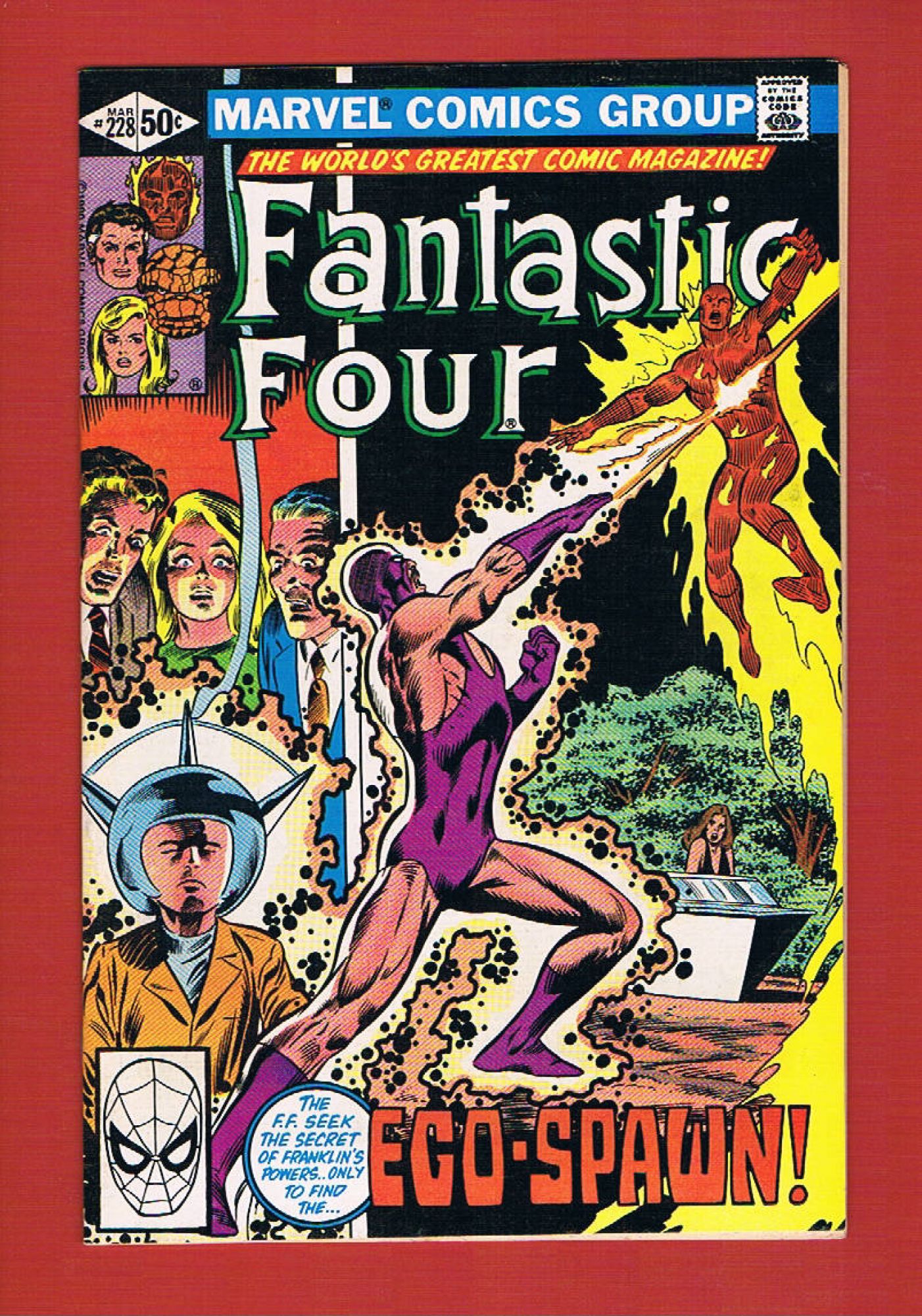 Fantastic Four #228, Mar 1981, 8.0 VF