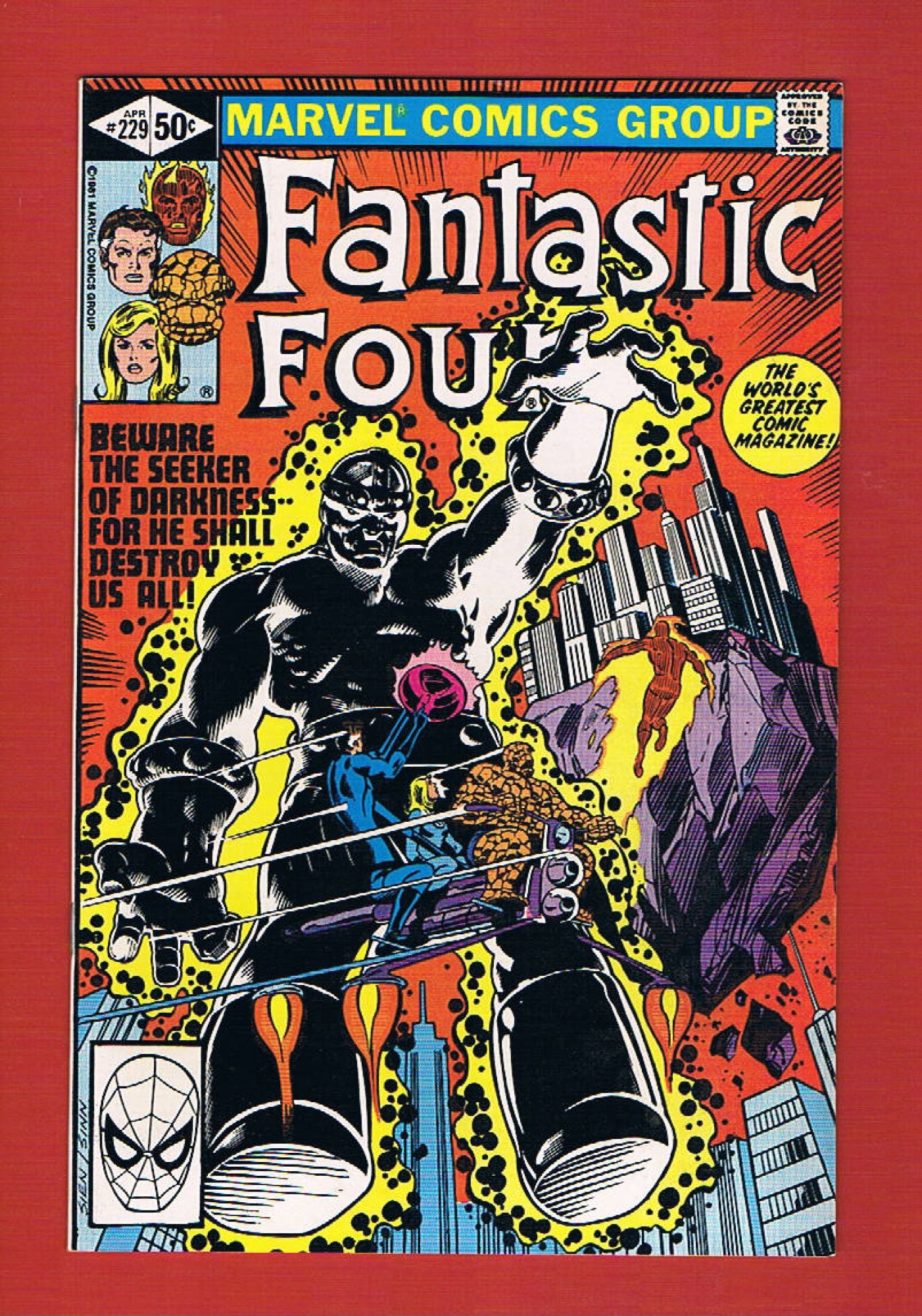 Fantastic Four #229, Apr 1981, 8.5 VF+