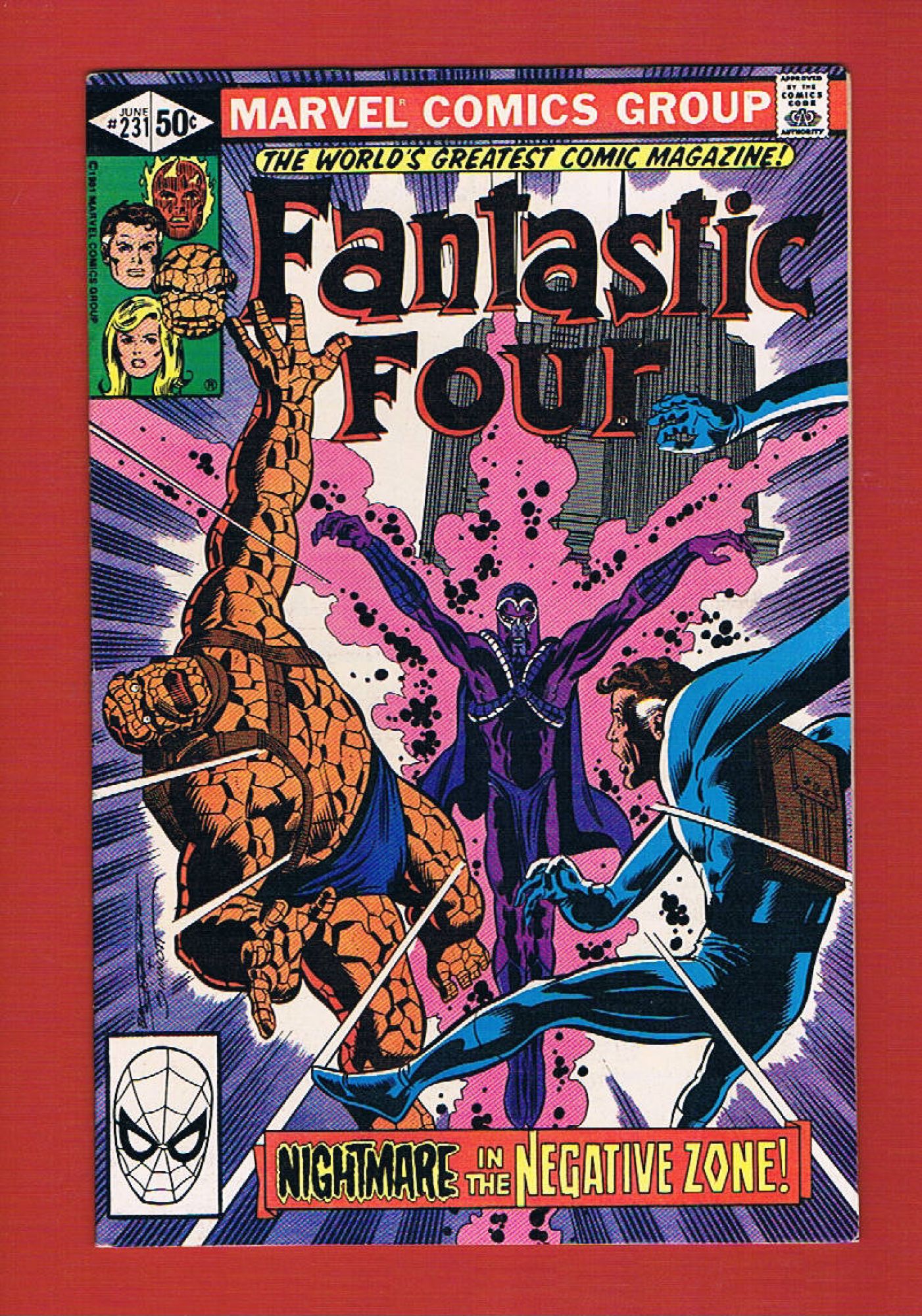 Fantastic Four #231, Jun 1981, 8.5 VF+