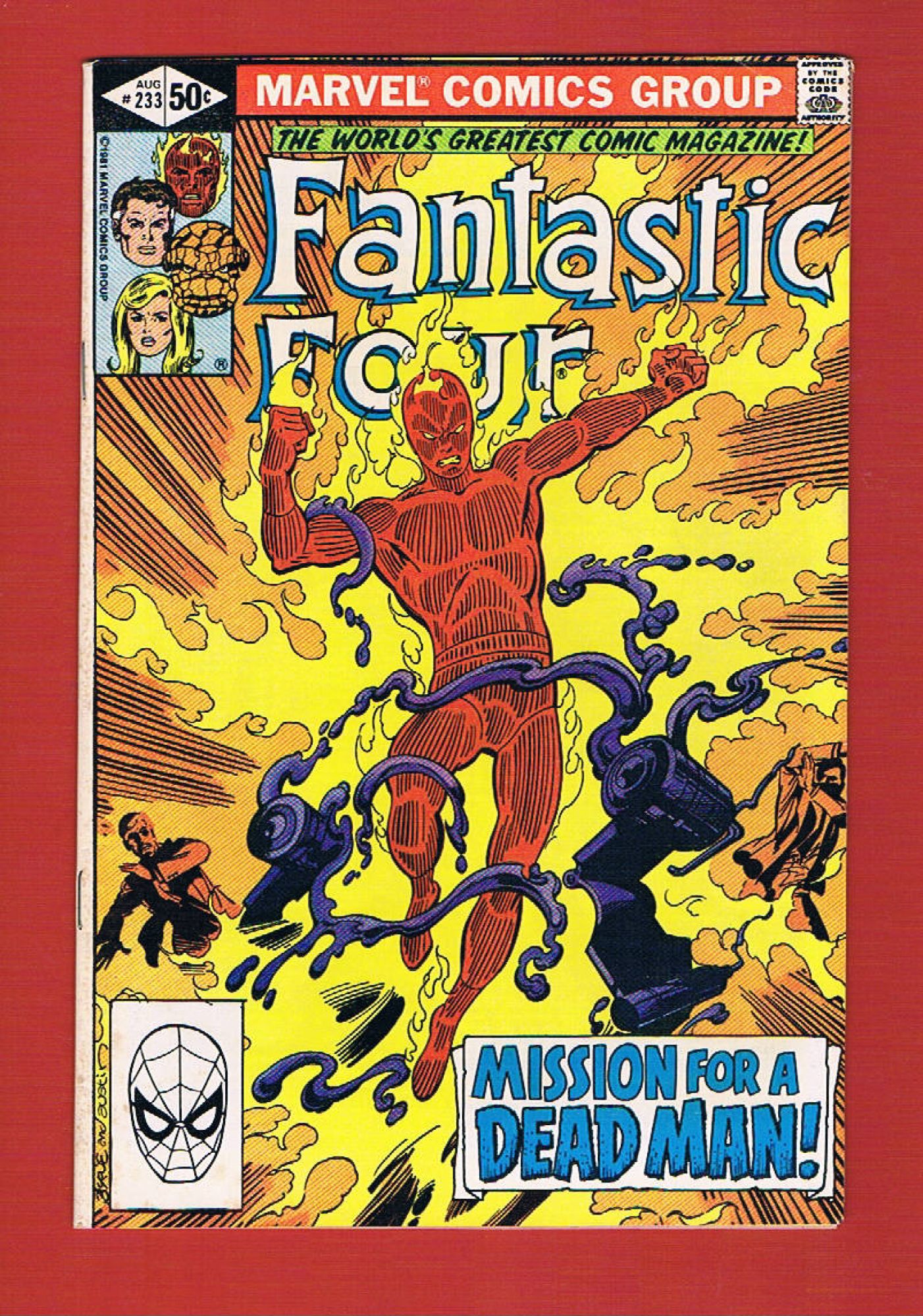 Fantastic Four #233, Aug 1981, 8.0 VF