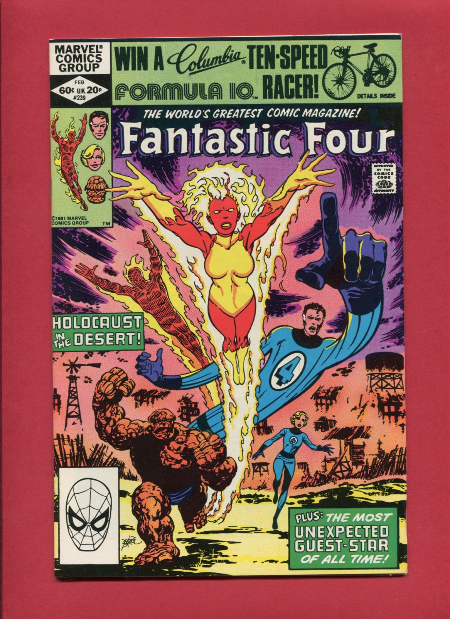 Fantastic Four #239, Feb 1982, 9.2 NM-