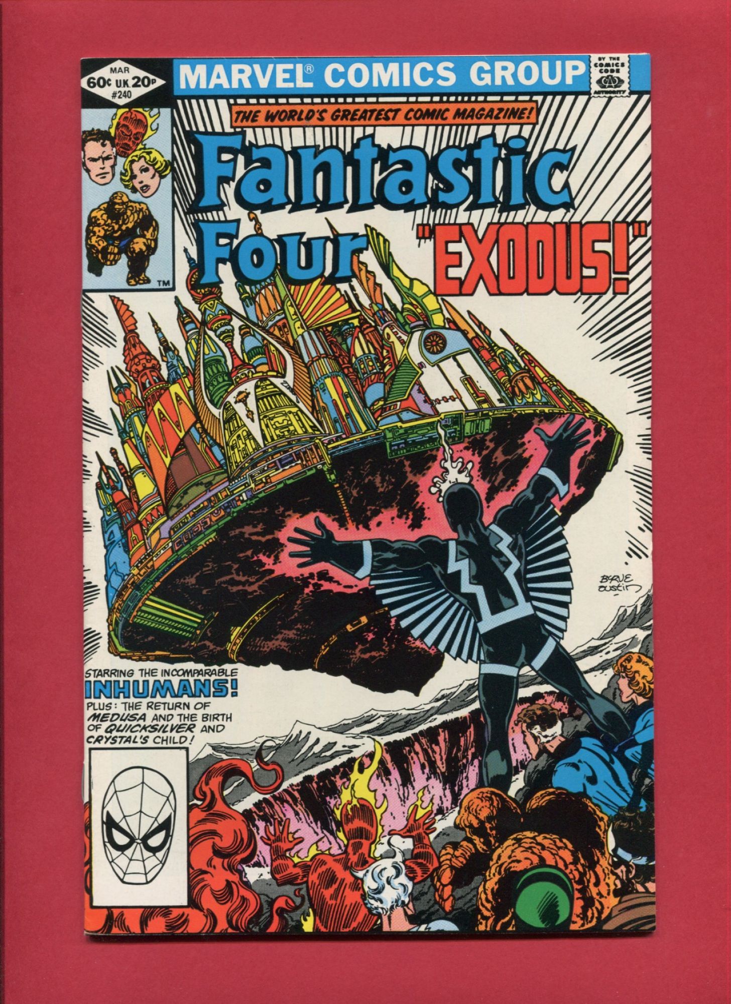 Fantastic Four #240, Mar 1982, 9.2 NM-