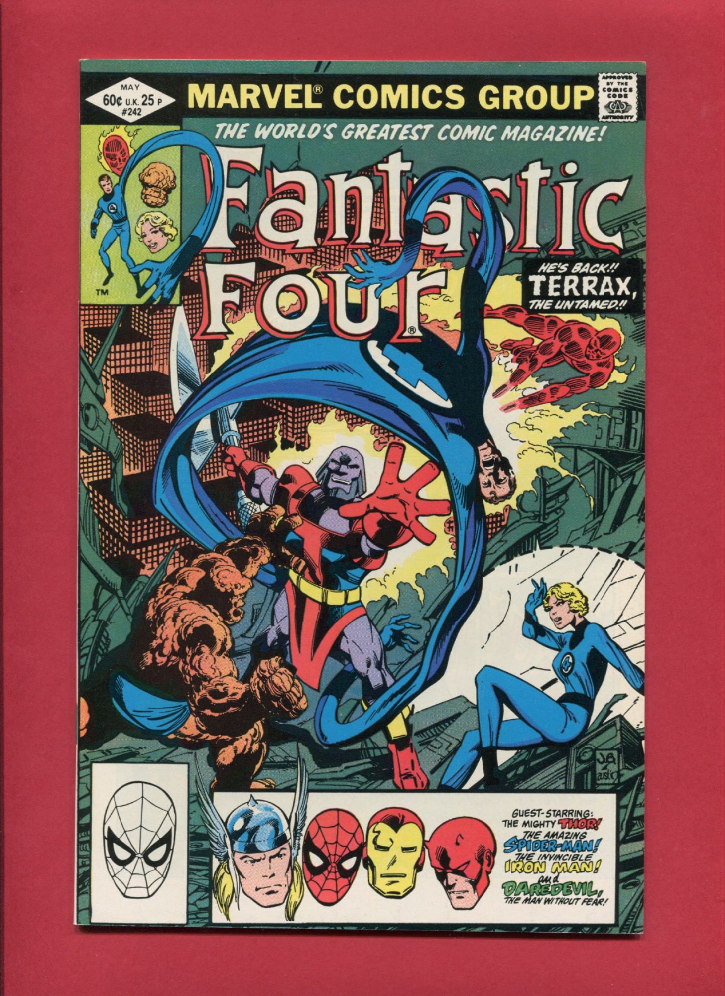 Fantastic Four #242, May 1982, 9.2 NM-