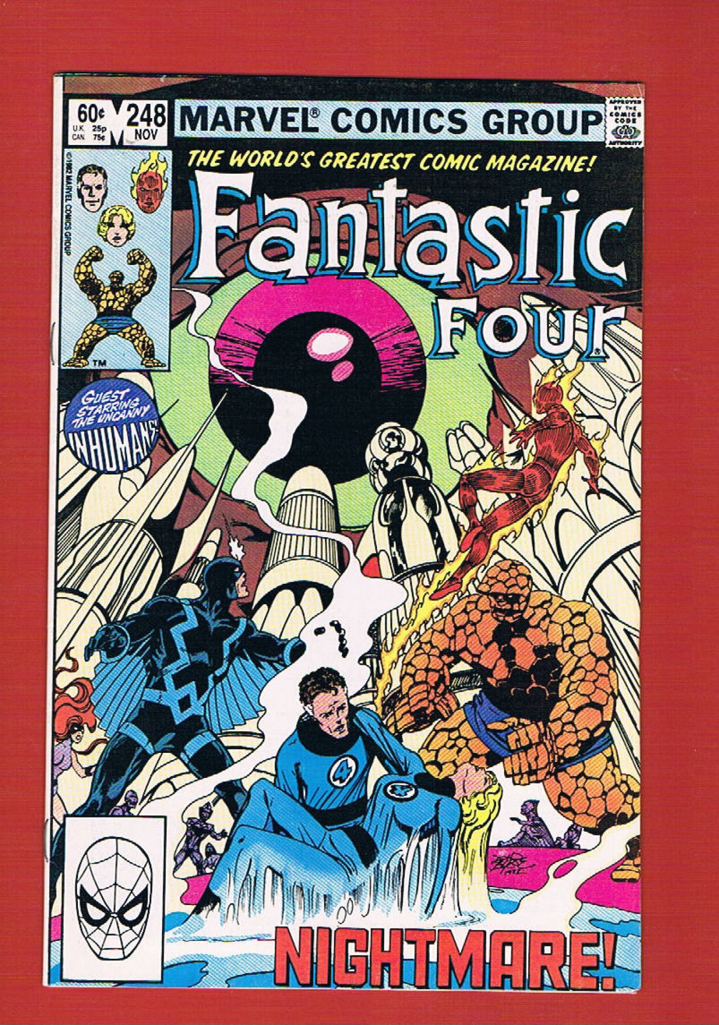 Fantastic Four #248, Nov 1982, 8.5 VF+