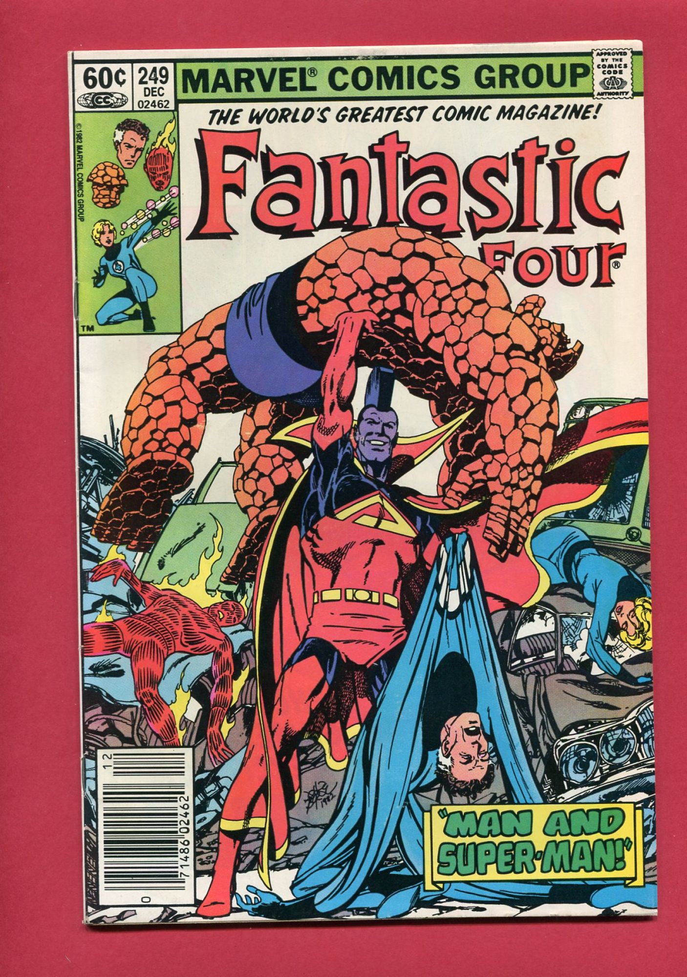 Fantastic Four #249, Dec 1982, 7.5 VF-