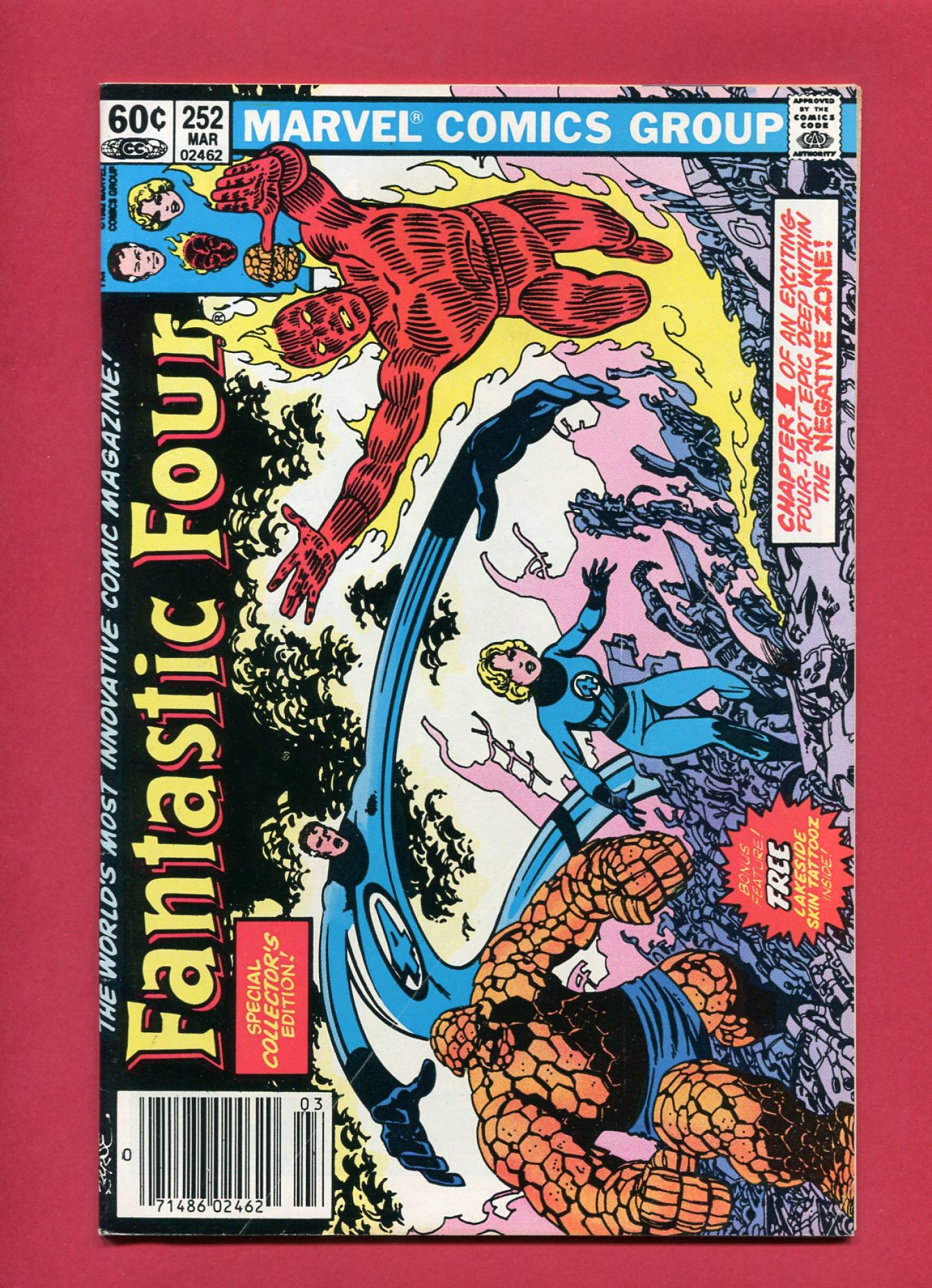 Fantastic Four #252, Mar 1983, 4.5 VG+