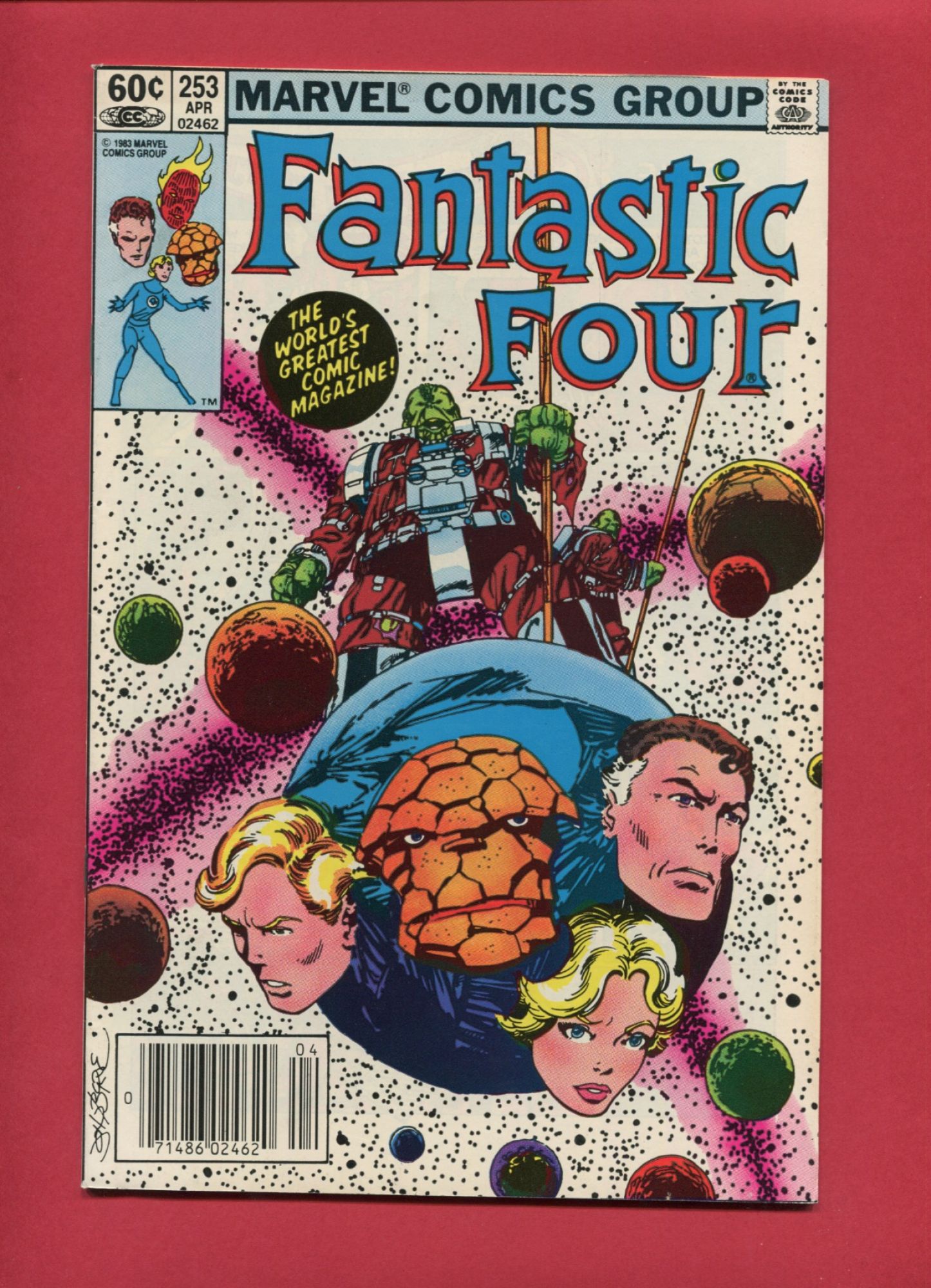 Fantastic Four #253, Apr 1983, 8.0 VF