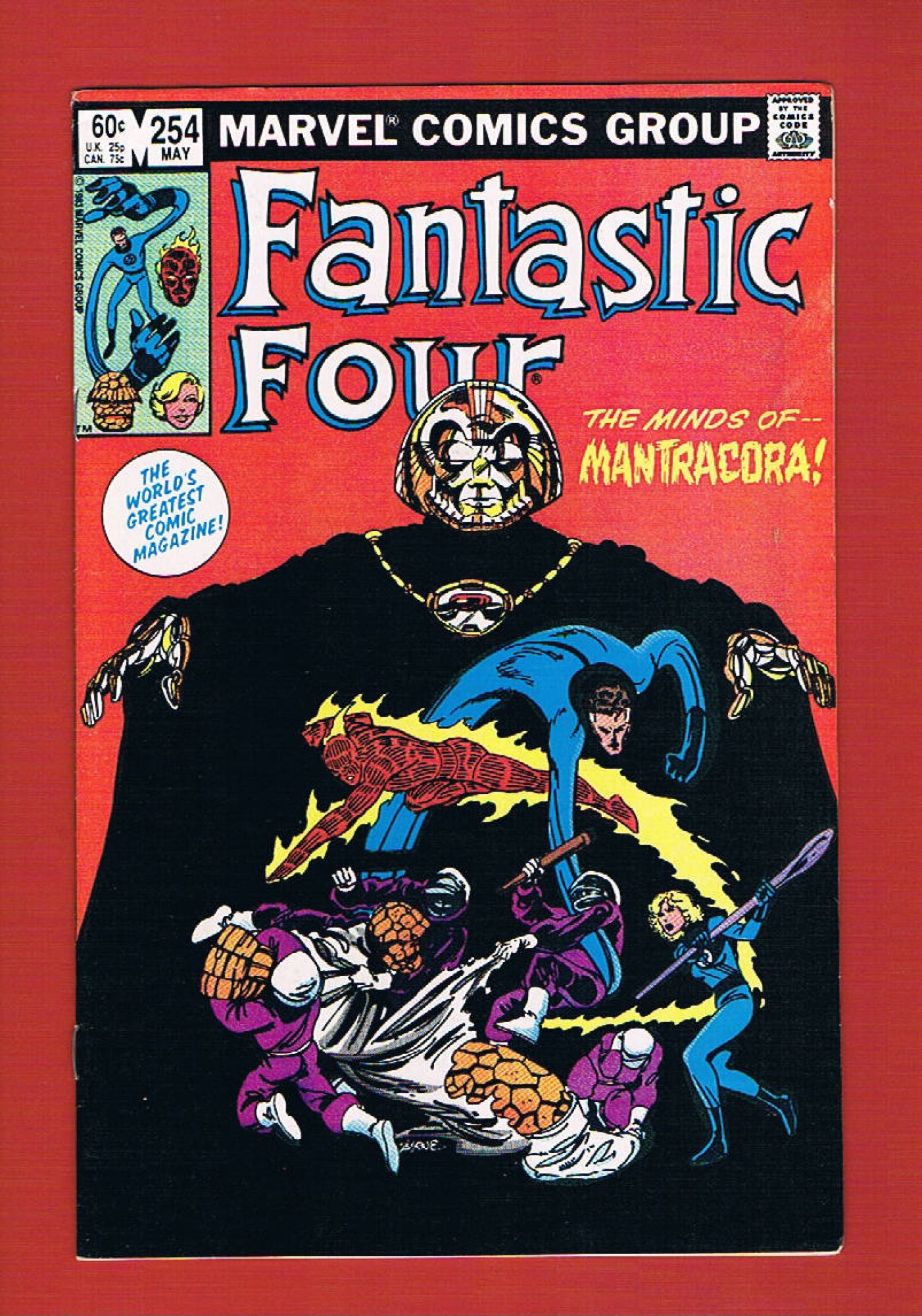 Fantastic Four #254, May 1983, 8.0 VF