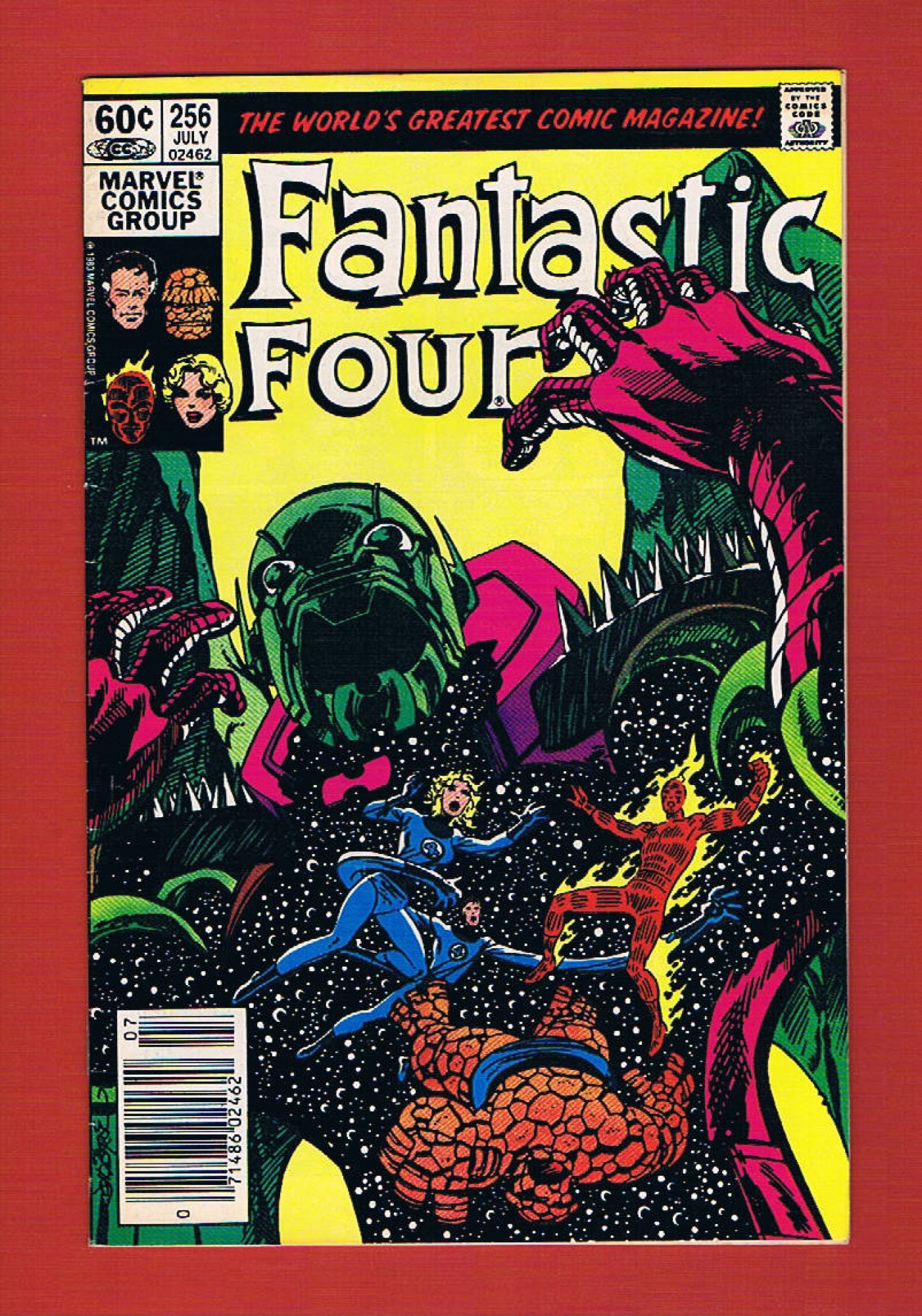 Fantastic Four #256, Jul 1983, 8.0 VF
