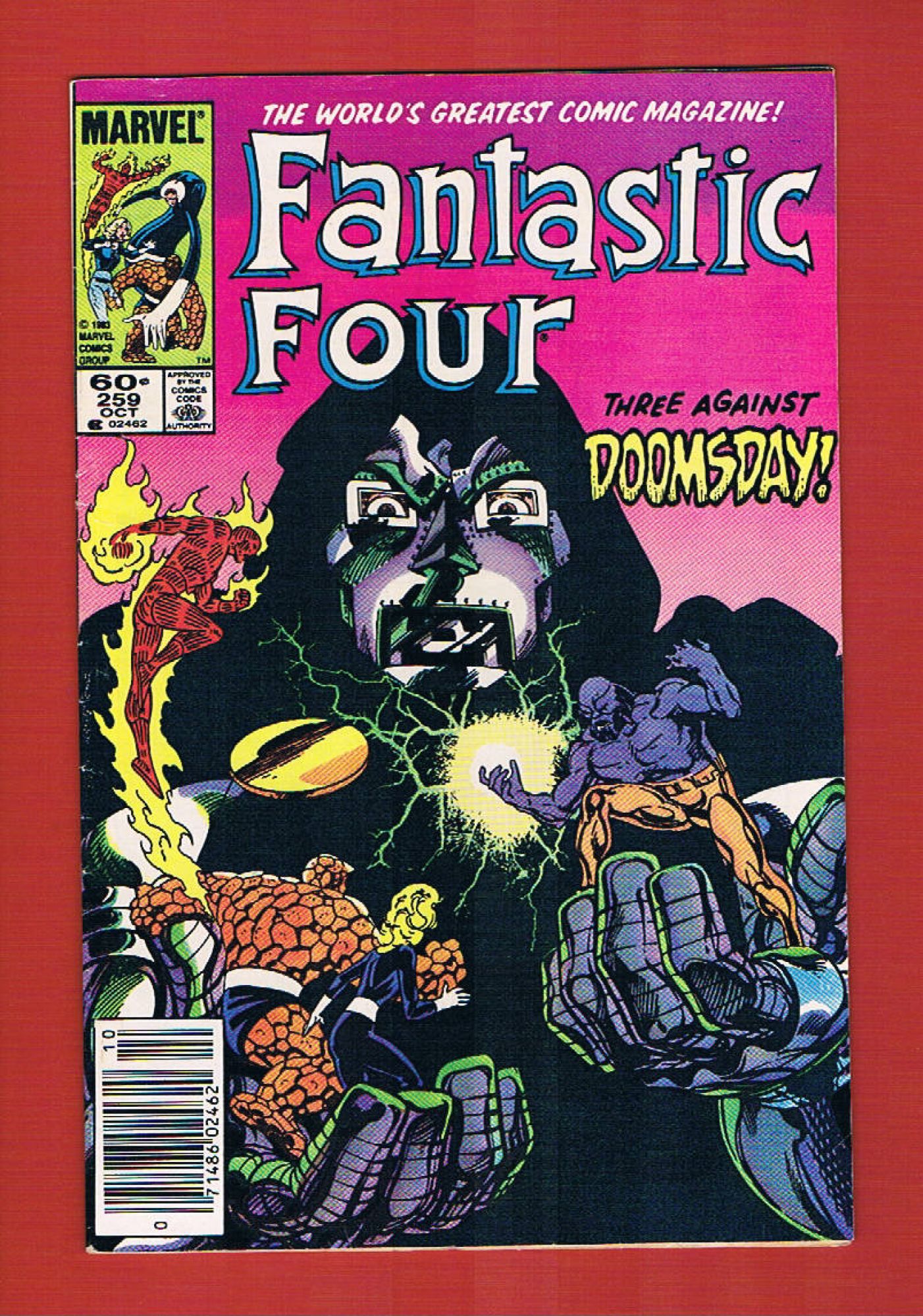 Fantastic Four #259, Oct 1983, 8.0 VF