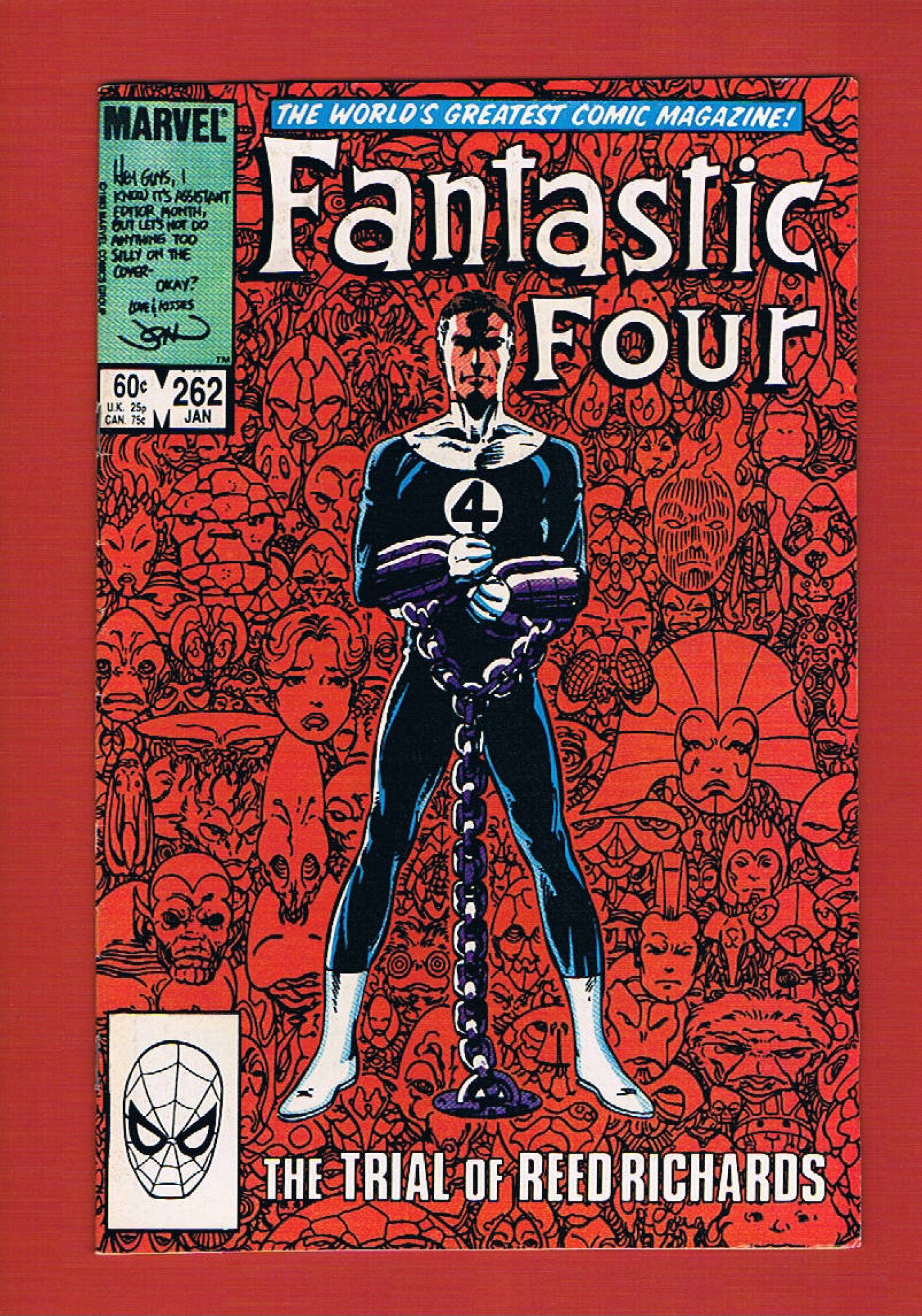 Fantastic Four #262, Jan 1984, 8.5 VF+
