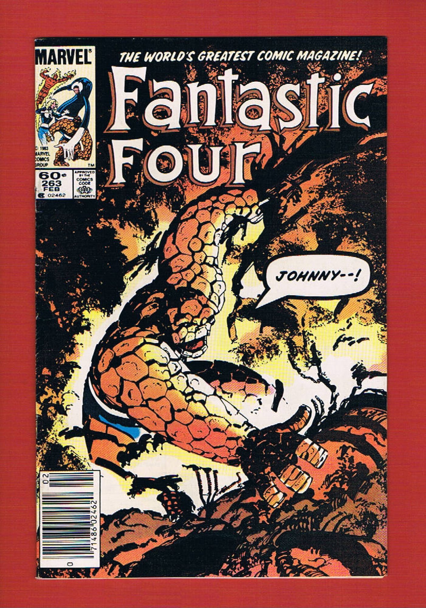 Fantastic Four #263, Feb 1984, 8.0 VF